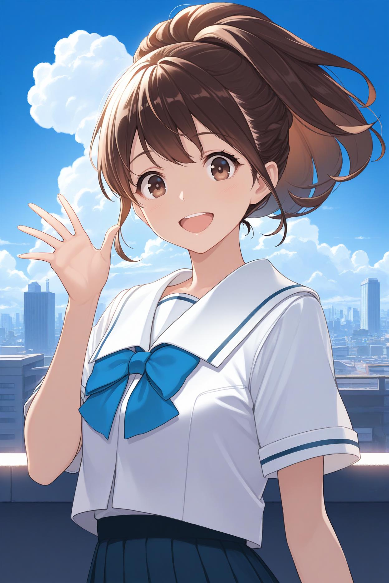 Akiho Senomiya/瀬乃宮 あき穂 (Robotics;Notes) SDXL LoRA [Illustrious]