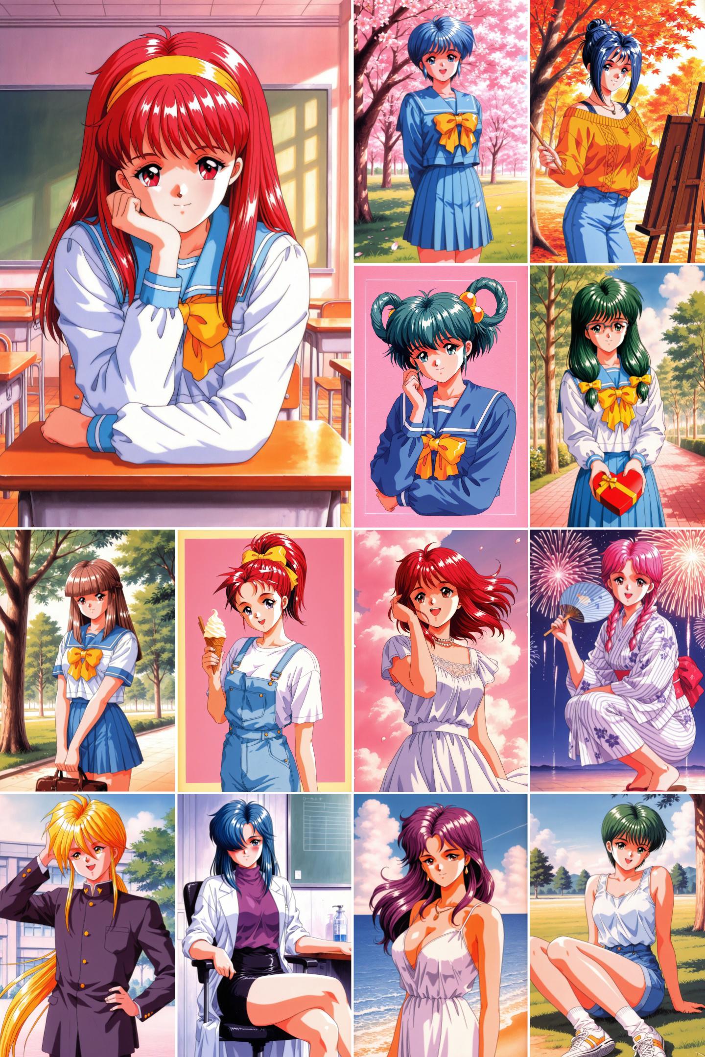 [illustrious XL] 13 in 1, Kokura Masashi/小仓雅史 《Tokimeki Memorial》/《心跳回忆》 - Artist Style