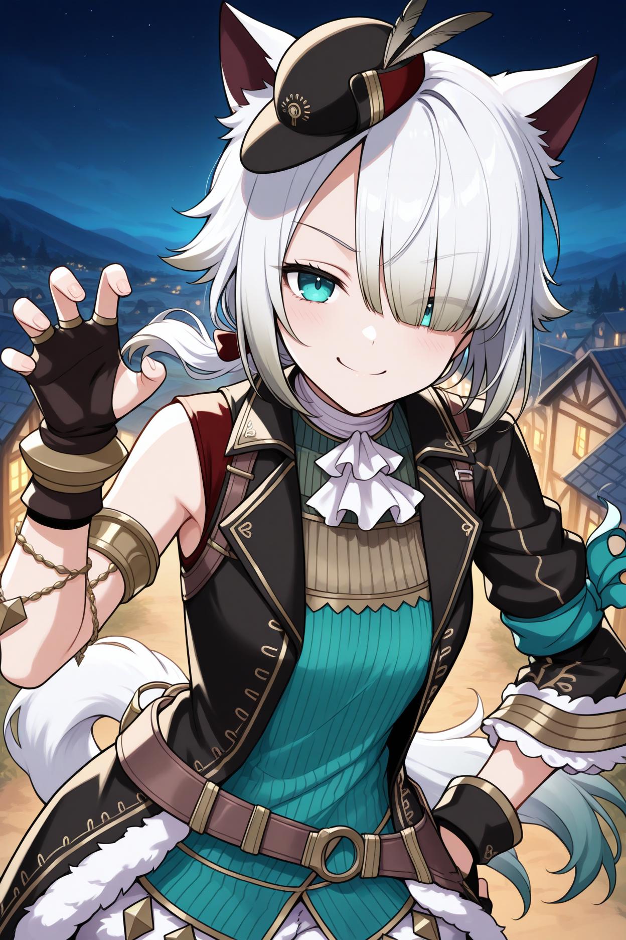 Krysha Pendleton/White Cat/キリシャ・ペンドルトン/白猫 (Ys IX: Monstrum Nox) SDXL LoRA [Illustrious]