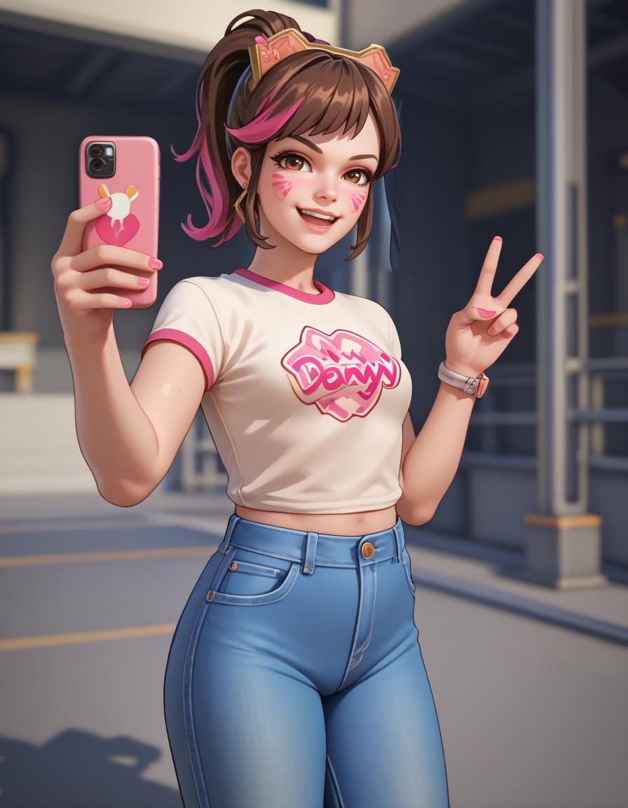 Cardboard D.Va (Pony & Illustrious)