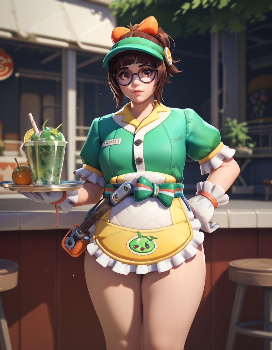 Honeydew Mei skin (Pony& Illustrious)