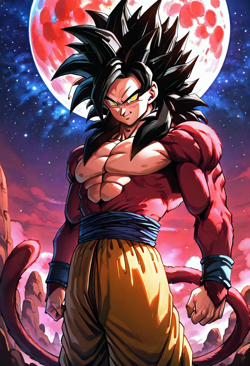Goku Super Saiyan 4 (Dragon Ball) [Illustrious & SD1.5]