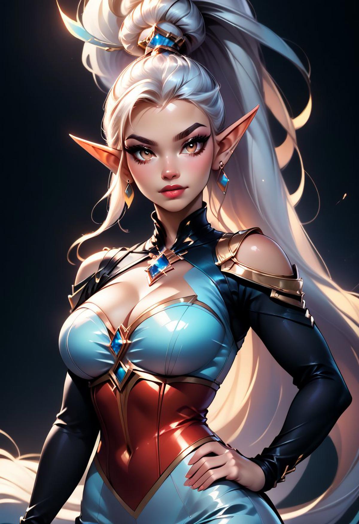 Yvraine: Emissary of Ynnead (Warhammer 40k) [Illustrious & Pony]