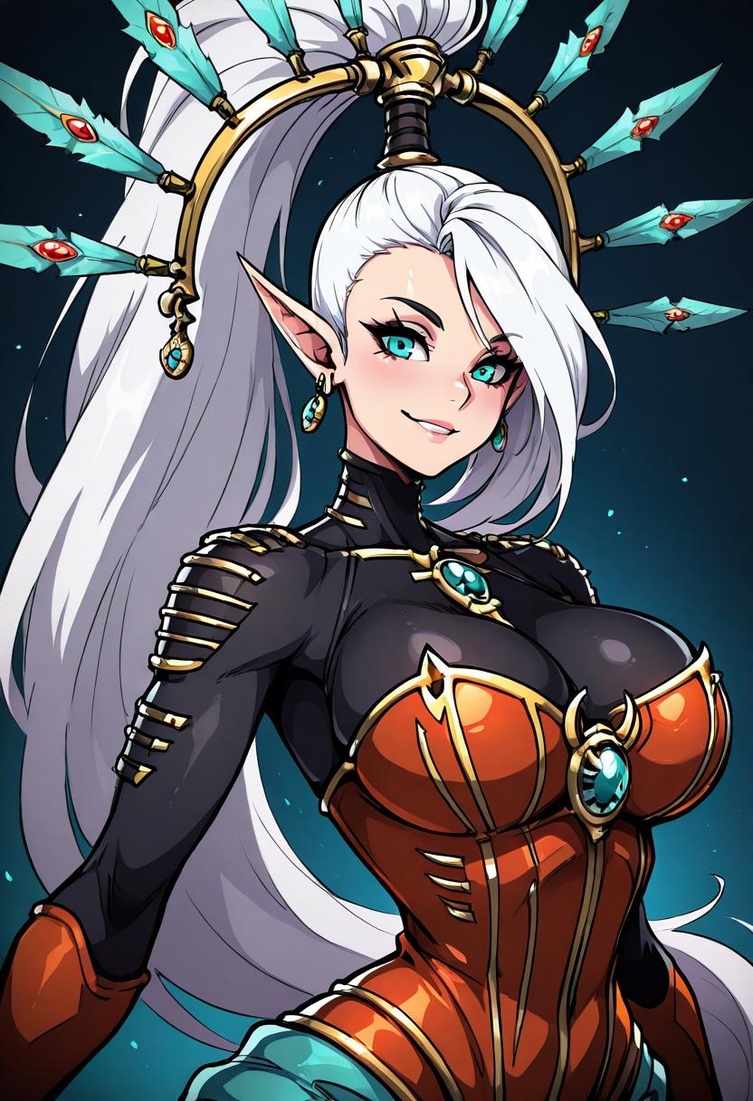 Yvraine: Emissary of Ynnead (Warhammer 40k) [Illustrious & Pony]