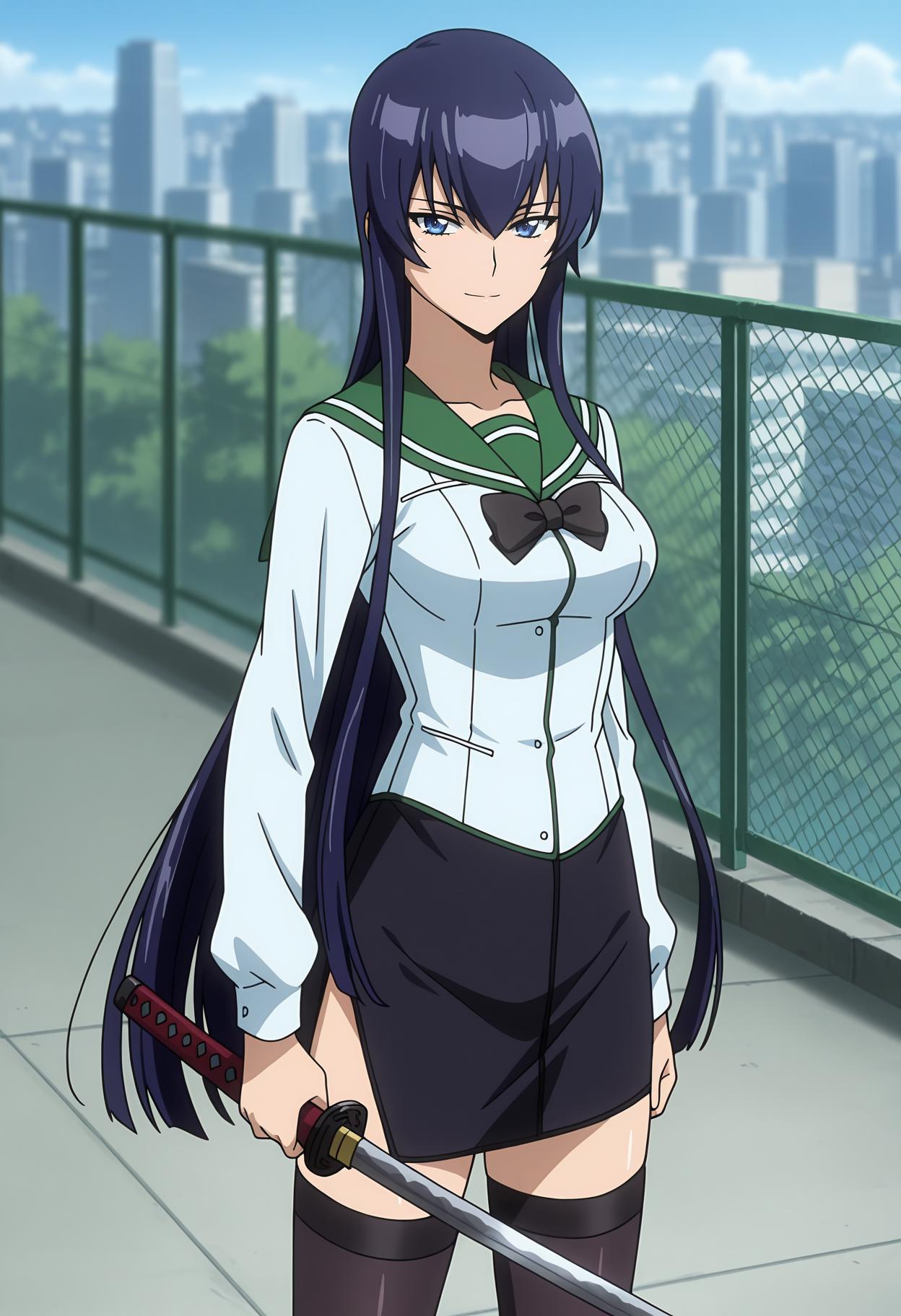 Busujima Saeko [5 outfits] | Illustrious | Highschool of the Dead