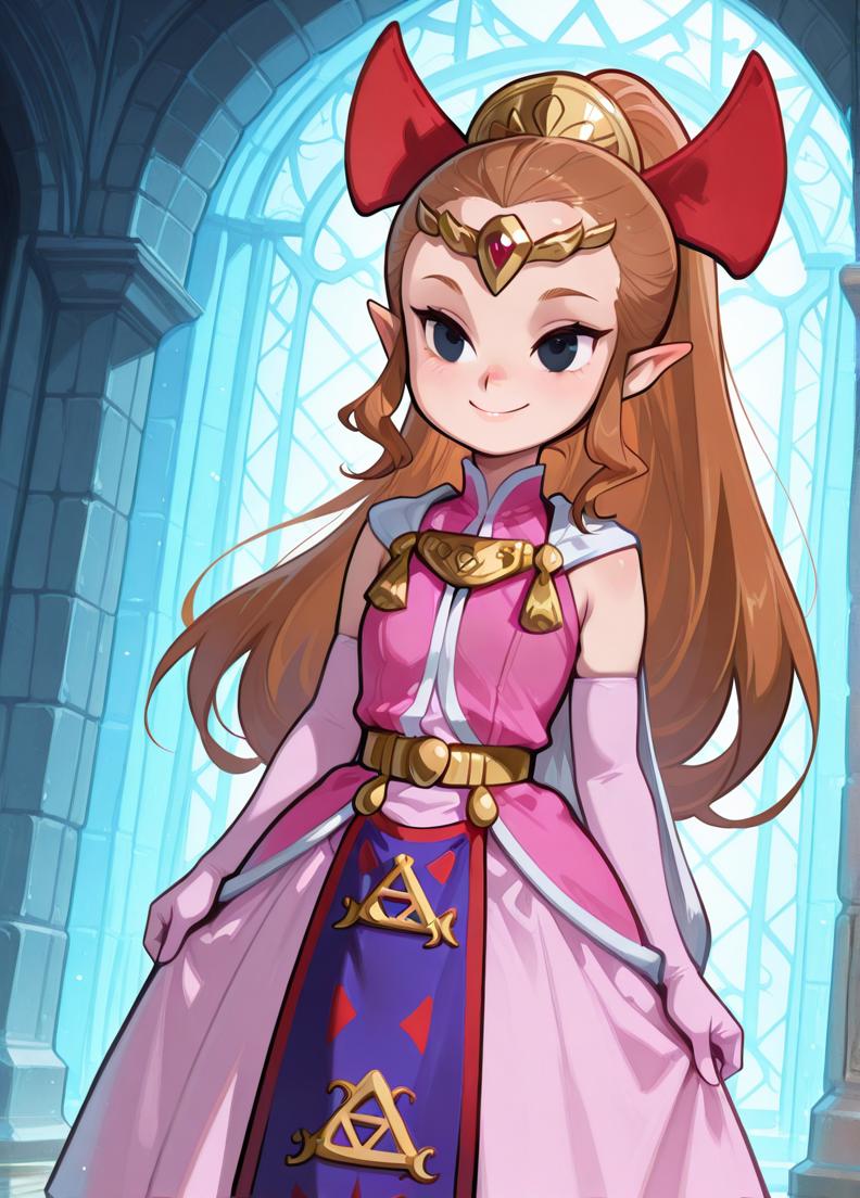 Princess Zelda - Four Swords Adventures Illustrious