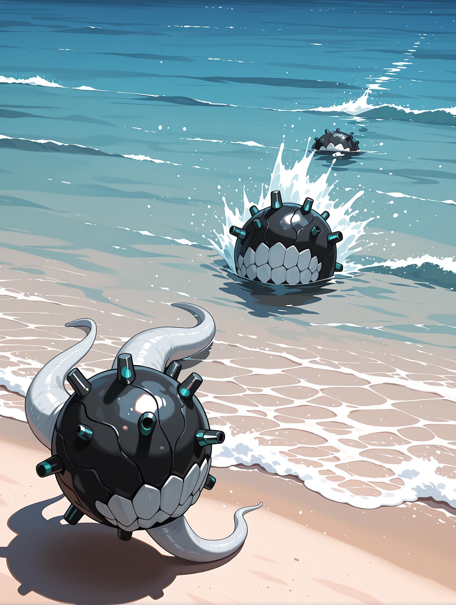 【Illustrious】深海忌雷 艦隊これくしょん-艦これ- (enemy naval mine)