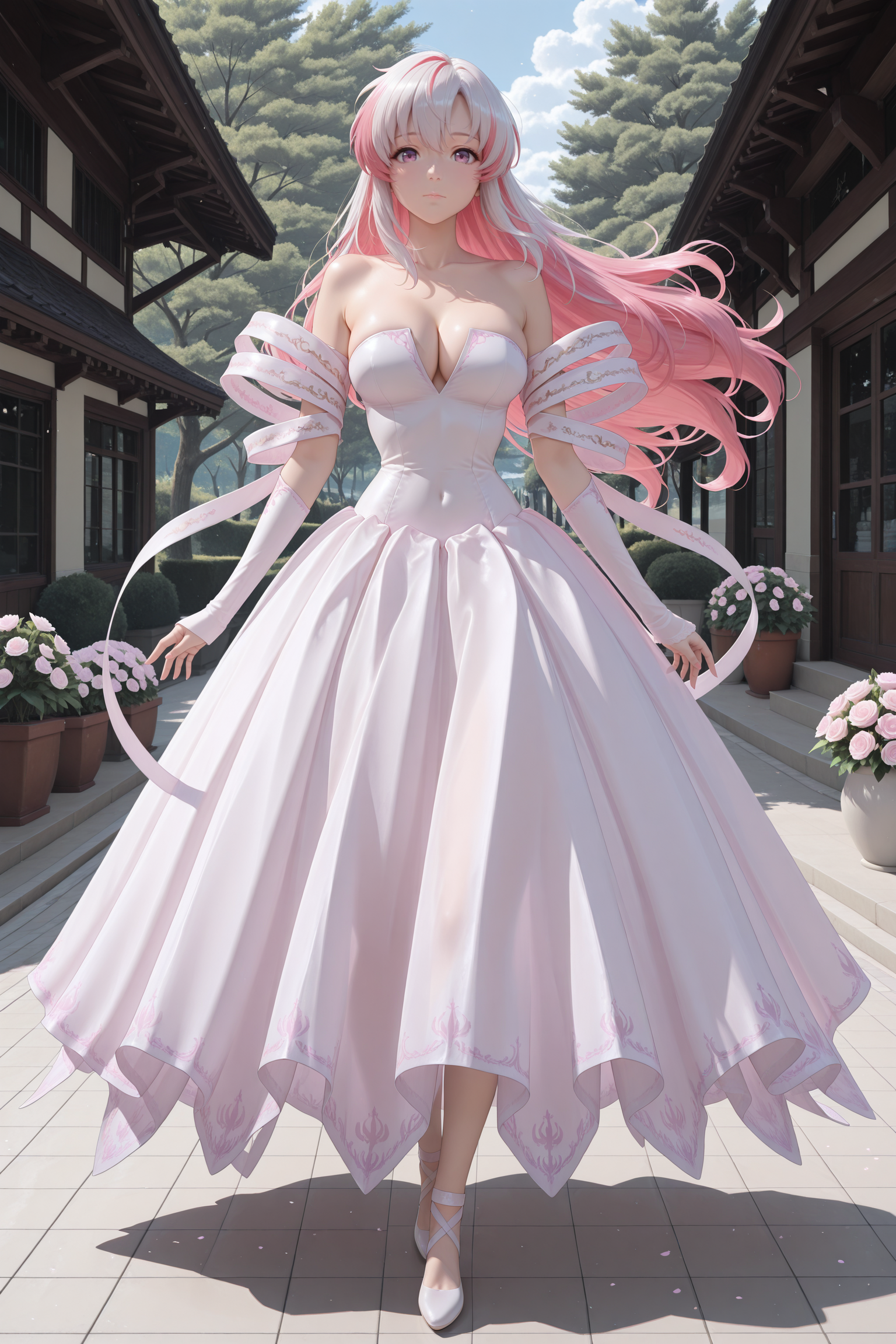 Lacus Clyne's Wedding Gown from Gundam SEED (Shirowalker version)
