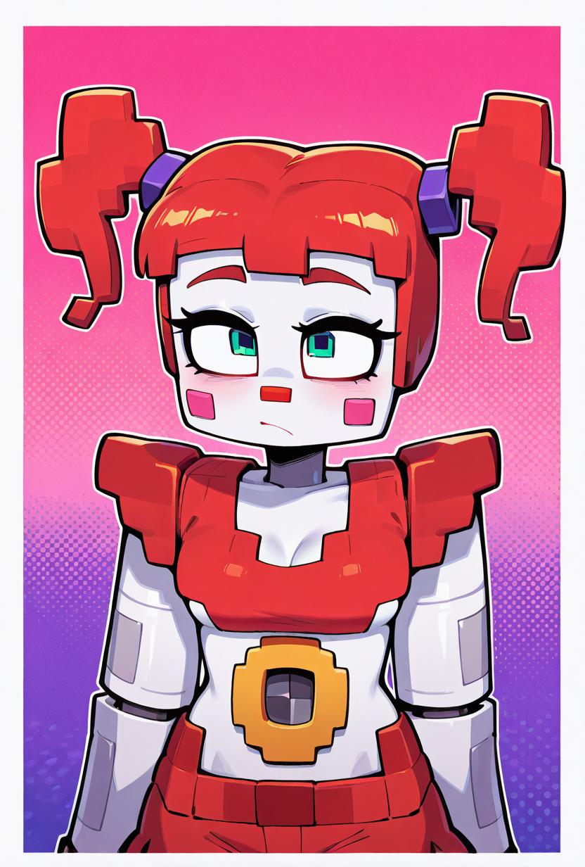 Circus Baby ZAMination Fazbear and Friends Minecraft /  FNAF / Five Nights at Freddy's  Pony+1.5+Illustrious