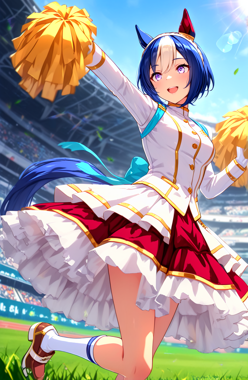 Noble White Cheer Attirel outfit(umamusume)_IL