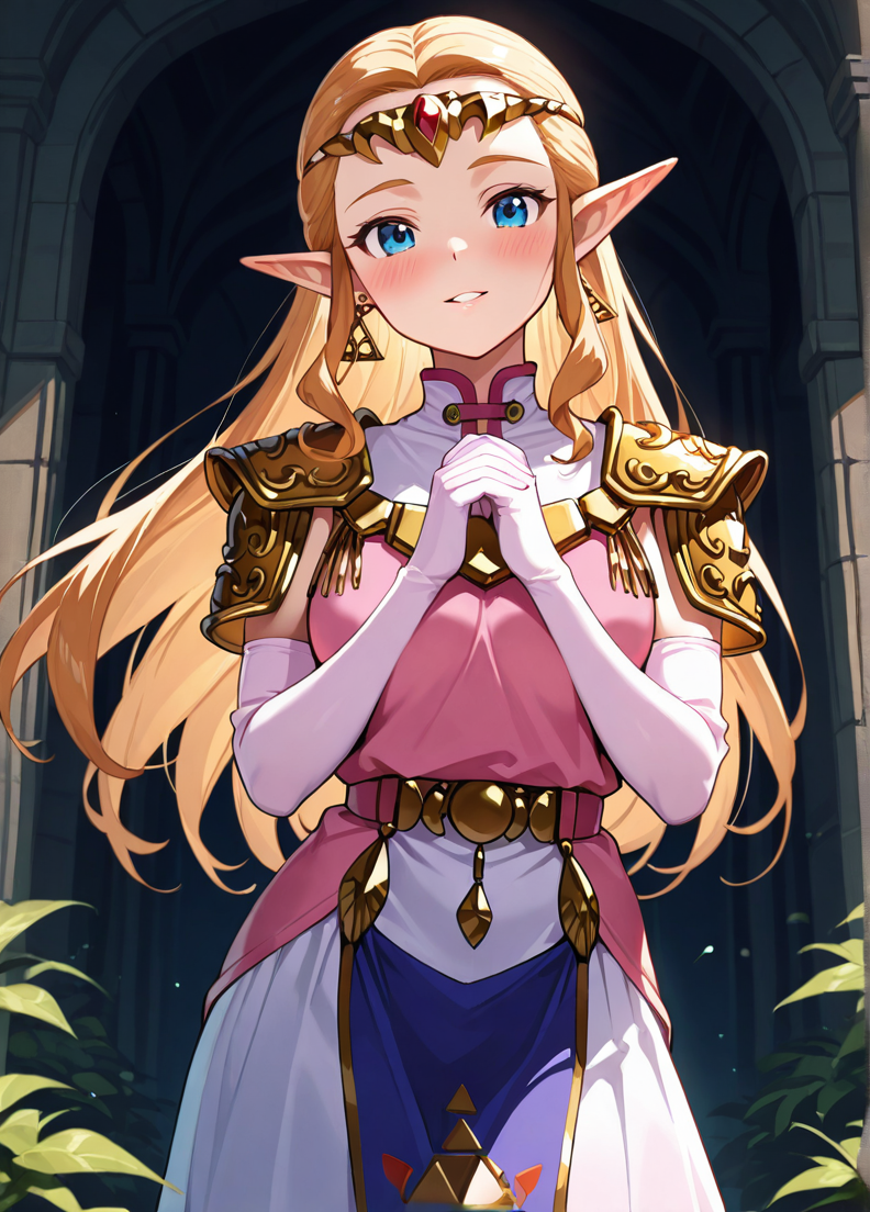 Princess Zelda - Ocarina of Time Illustrious (COMMISSION)