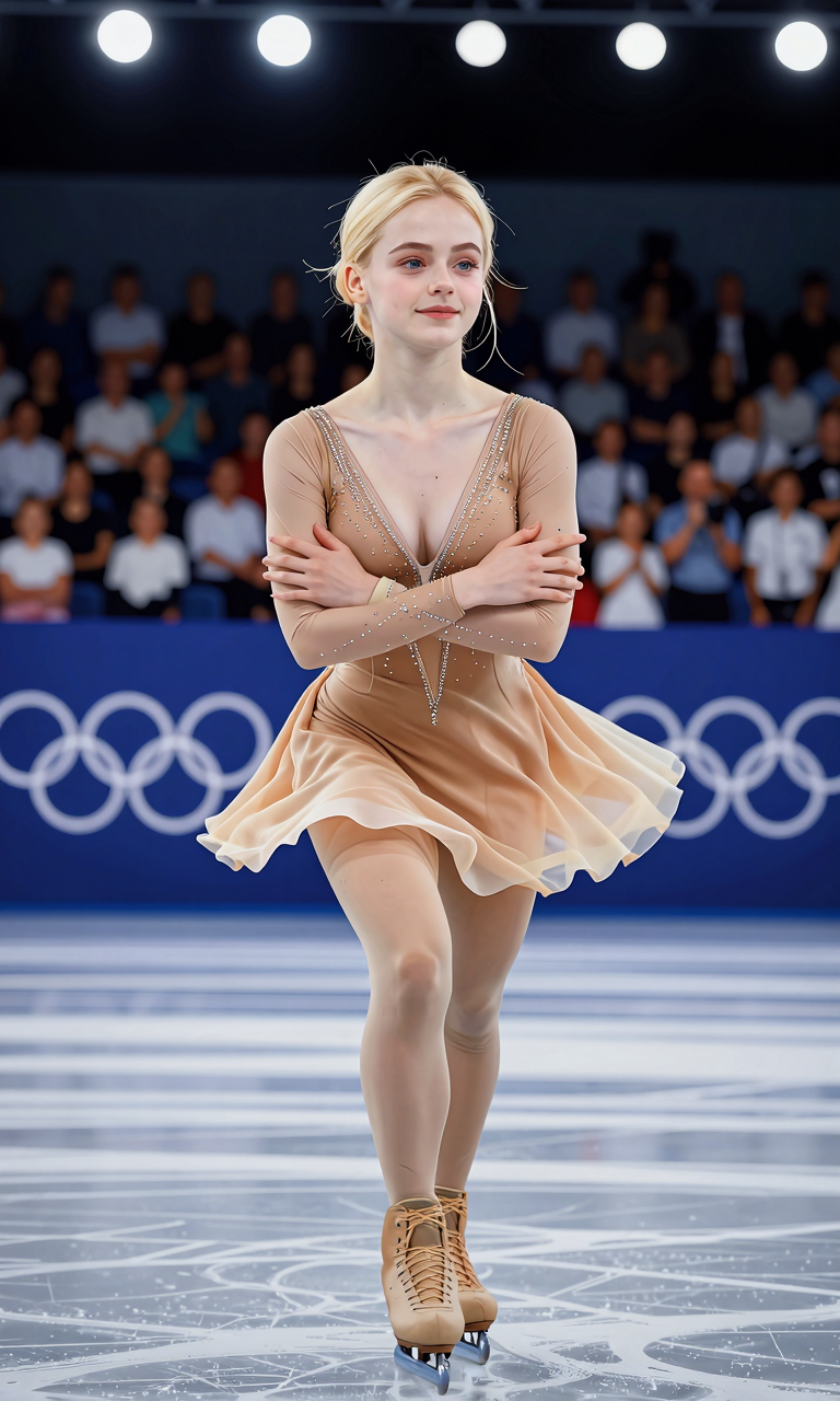 figure skating dress (realistic) [ZImageTurbo]