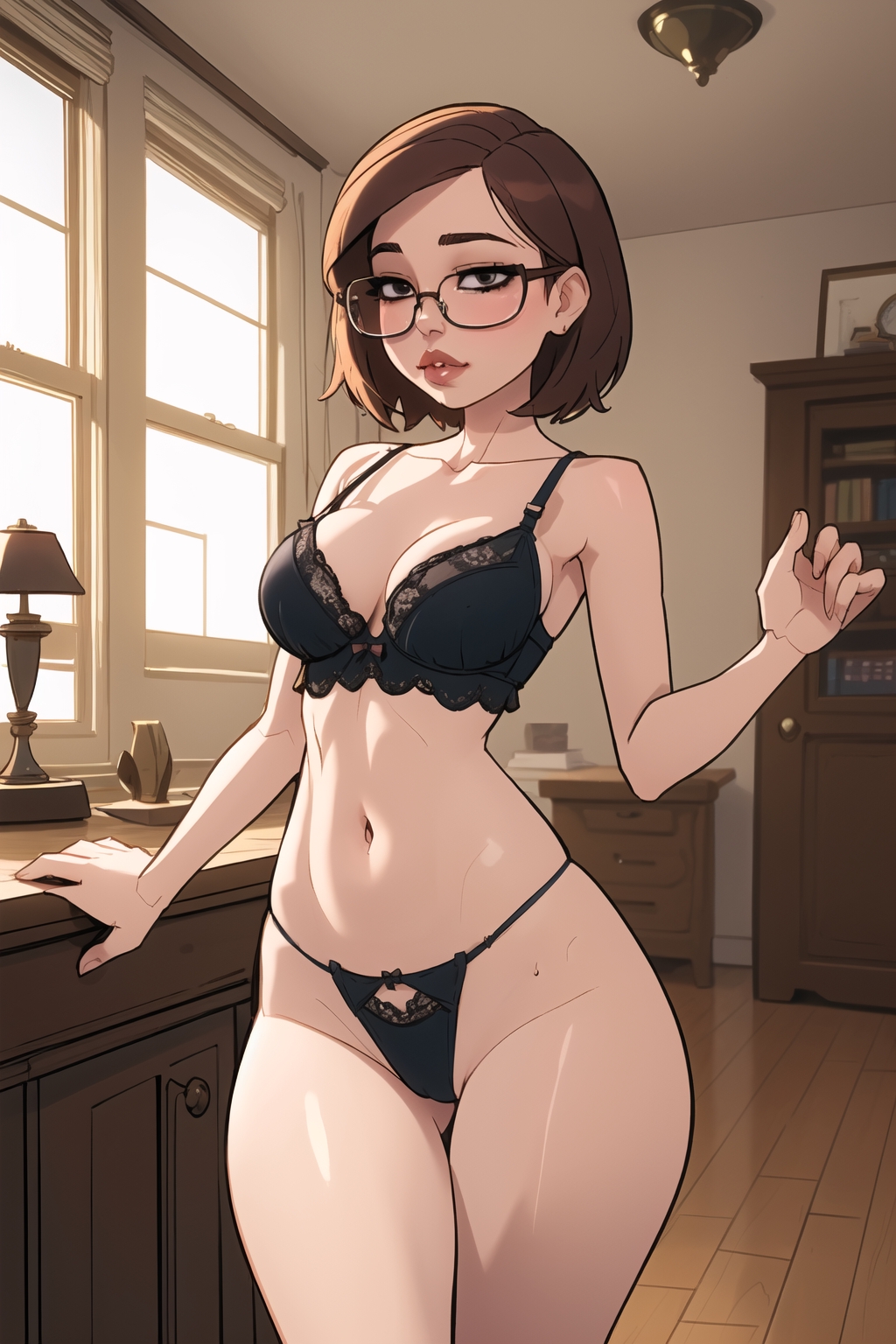 Nerdy girl with glasses small breasts s-321639919 by Prscyse on DeviantArt