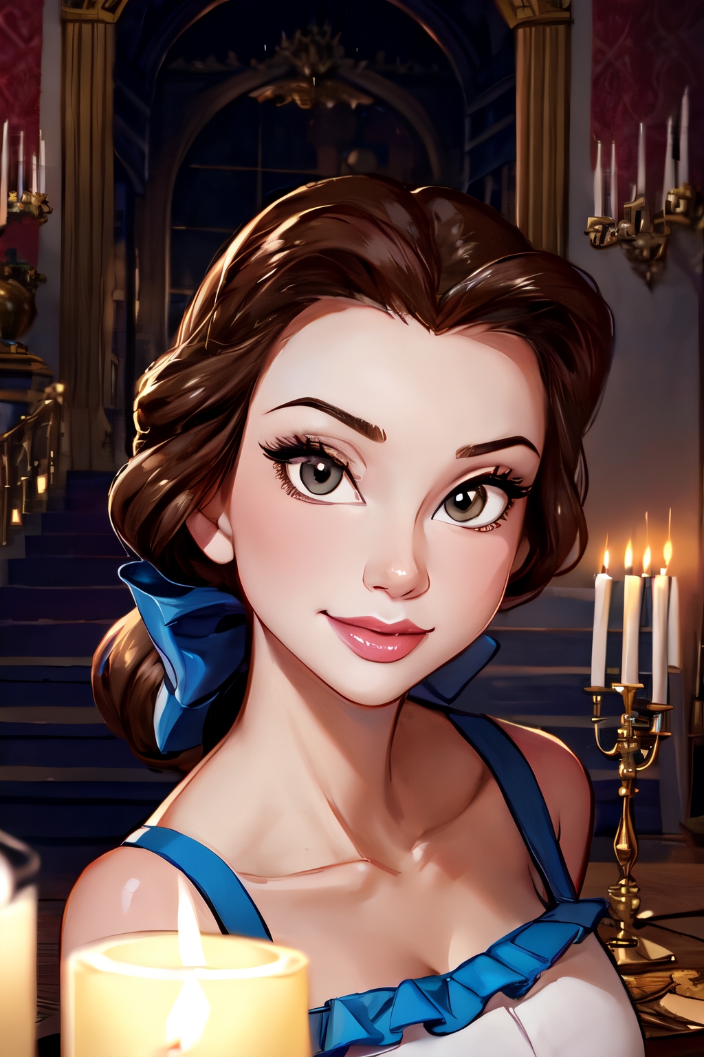 Belle, (beauty and the beast) Disney Princess, by YeiyeiArt - v1.0, Stable  Diffusion LoRA