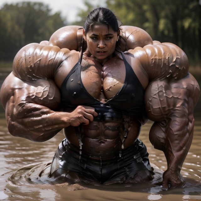 biggest female bodybuilder in the world