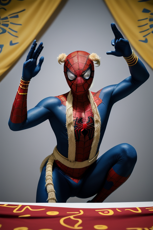 Staff Member Dressed Spiderman Poses Photos Super Hero Summer Exhibition –  Stock Editorial Photo © ChinaImages #236226010