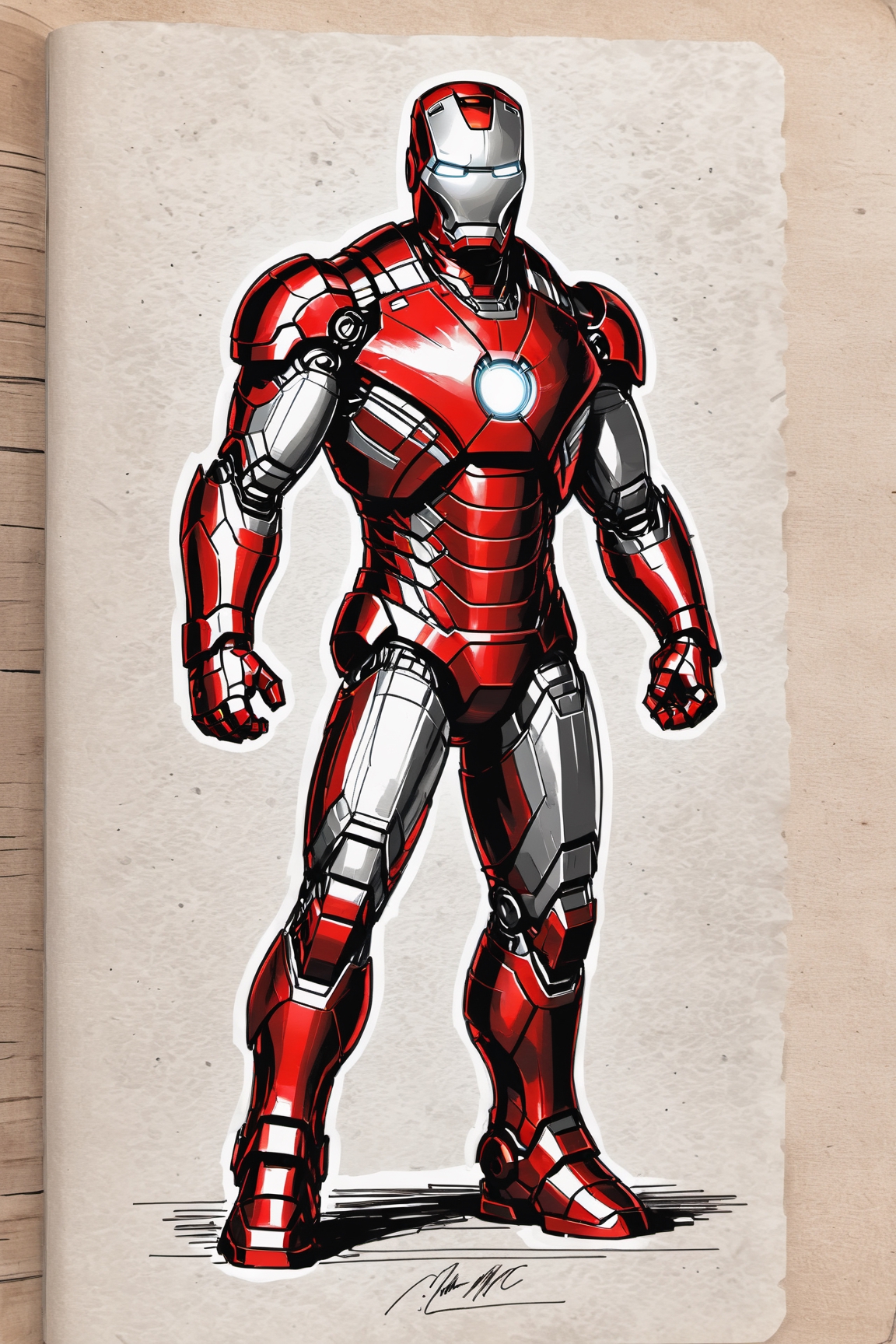 How To Draw Iron Man: 10 Step by Step Examples - Bored Art