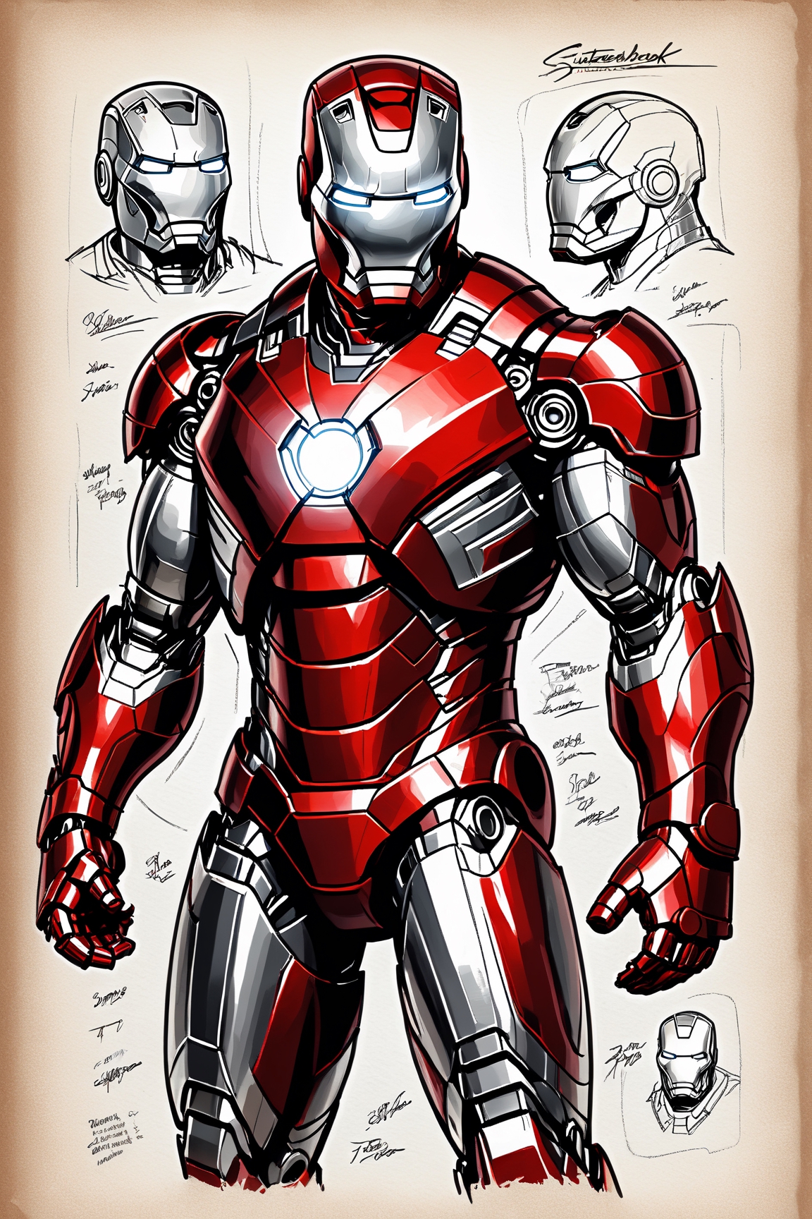 Iron Man (Heromachine)(MARK LXXXV)(Endgame) by aniartluke82 on DeviantArt