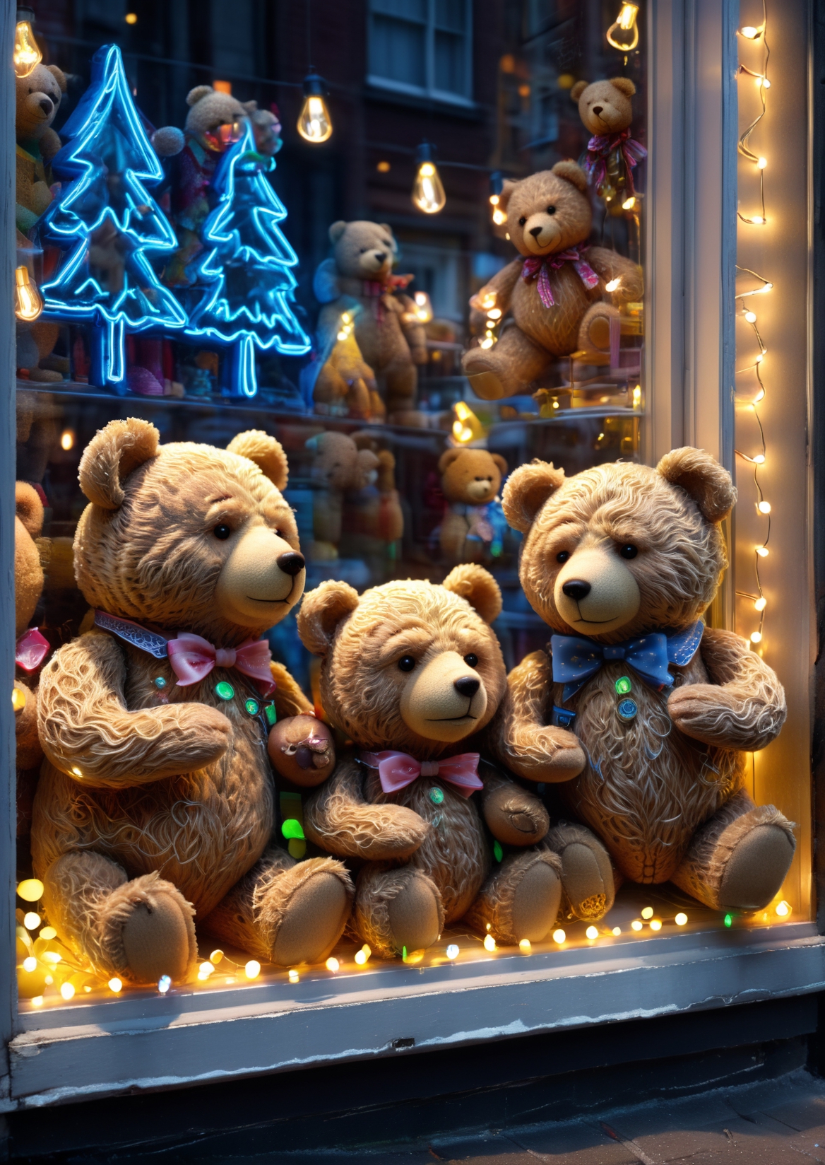 Teddy bear best sale display