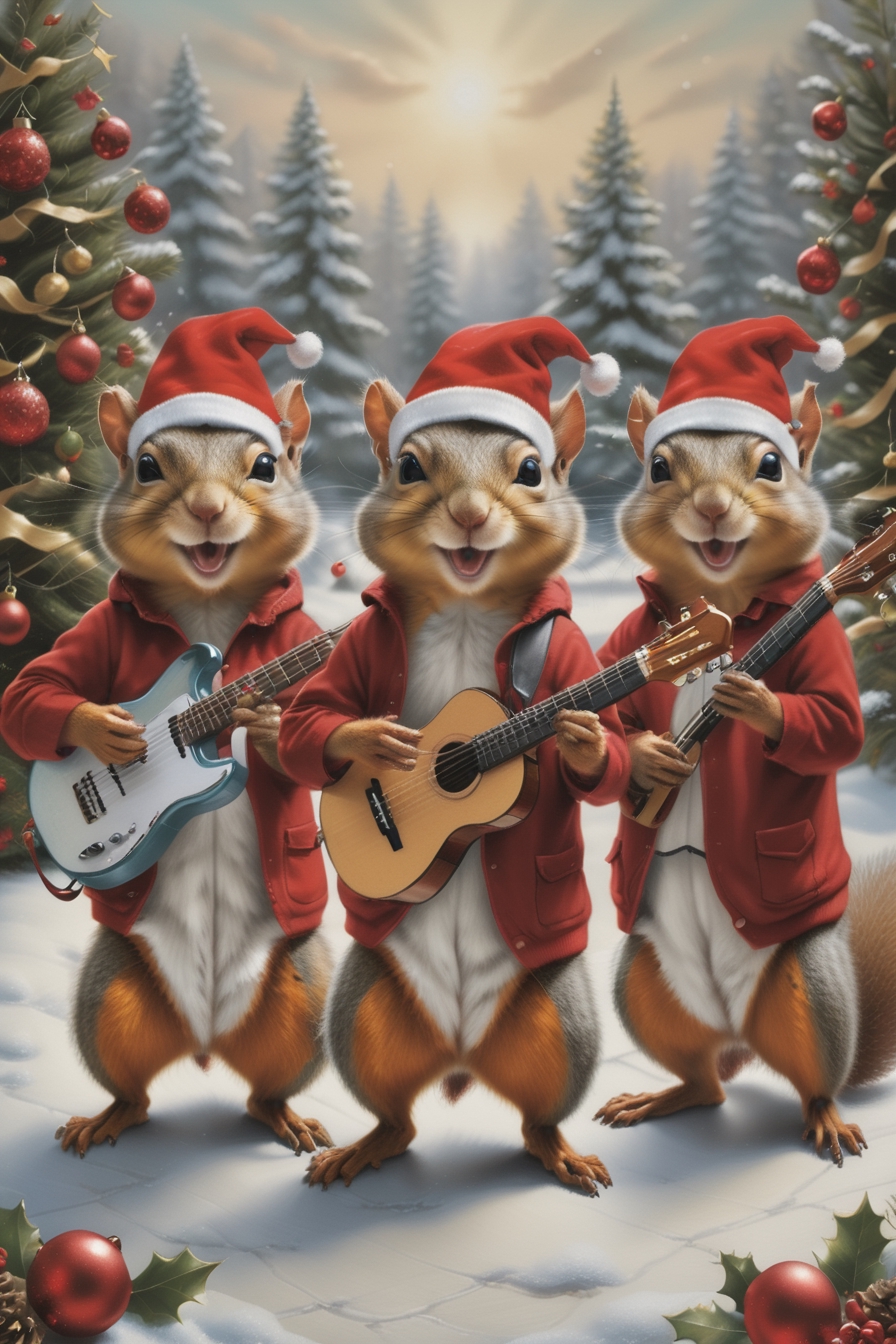 ArtStation - Christmas with The Chipmunks!