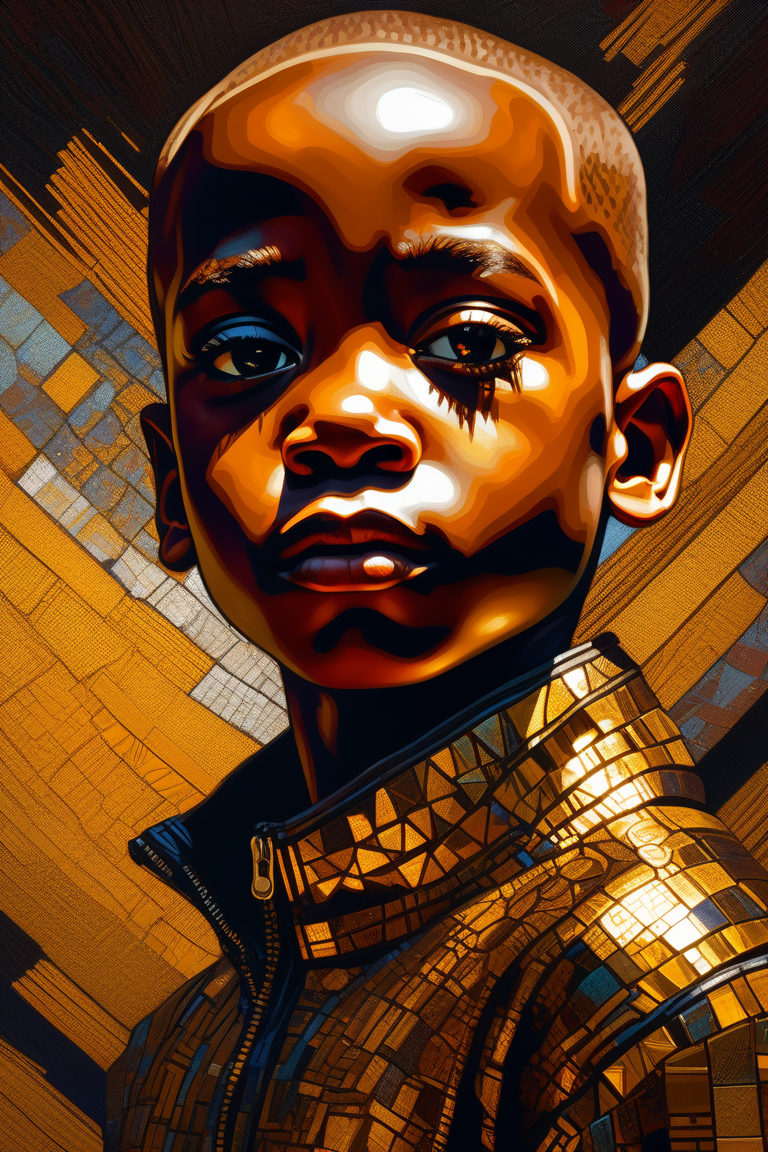 ArtStation - african boy