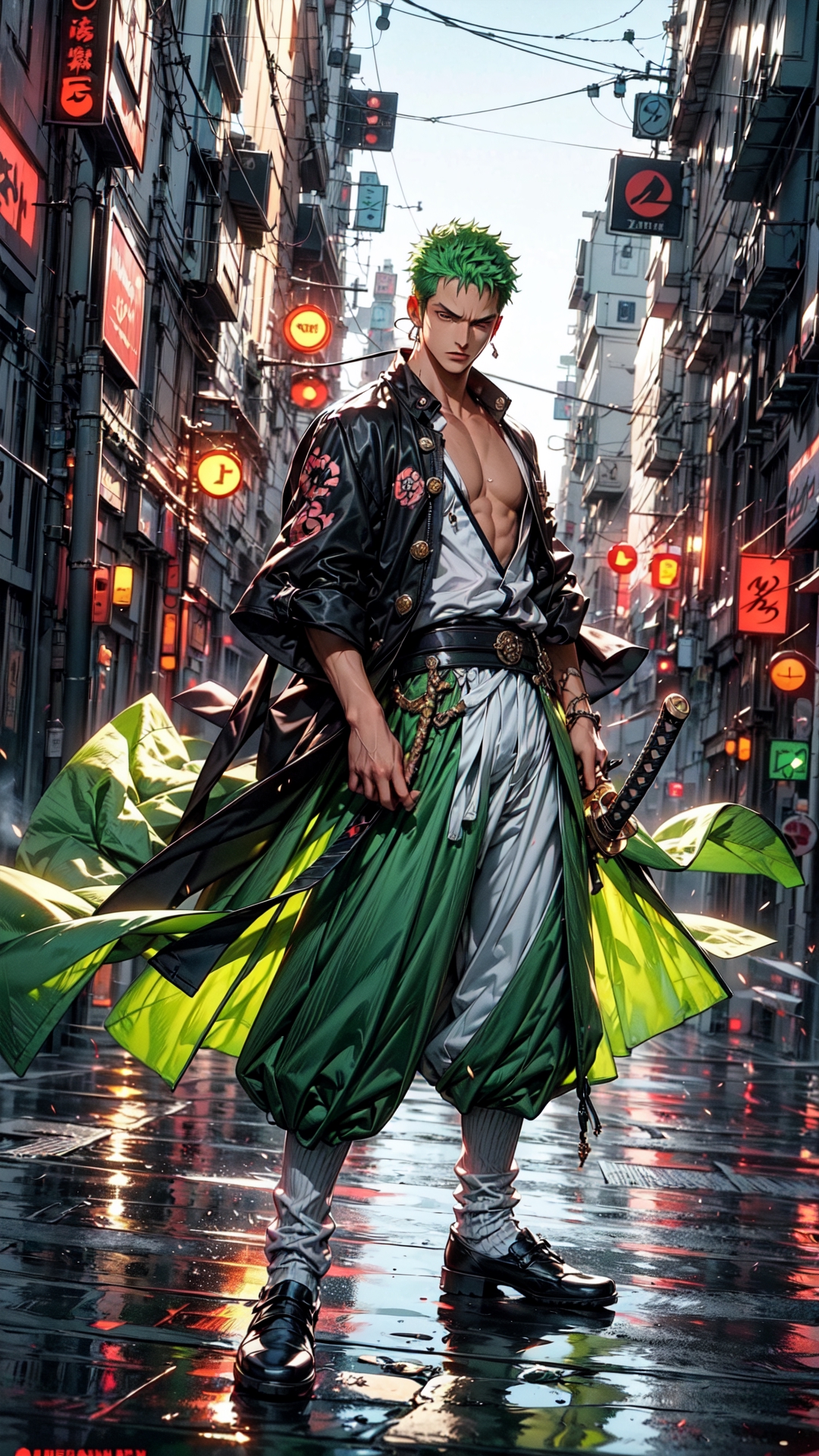 Unbeatable Swordsman, Roronoa Zoro. Ren♡ - Illustrations ART street