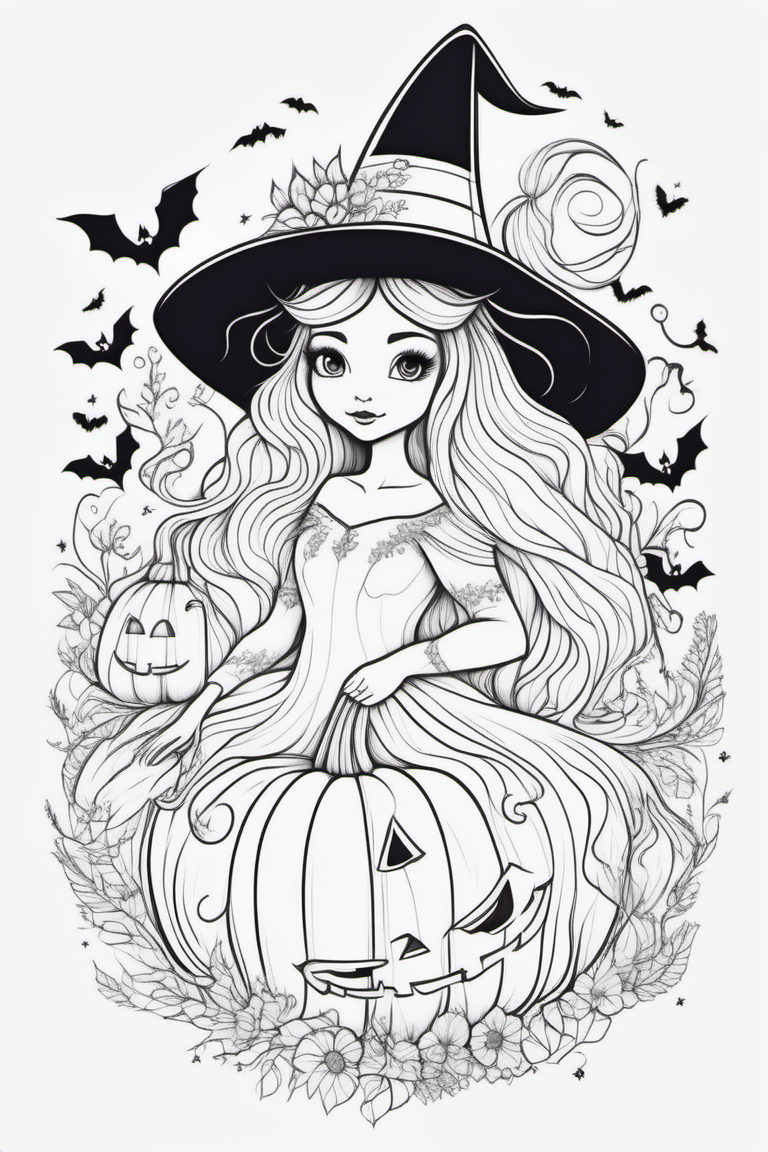 Happpy Halloween! Enjoy ANOTHER FREE High Resolution Coloring Page! : r/ coloringpages