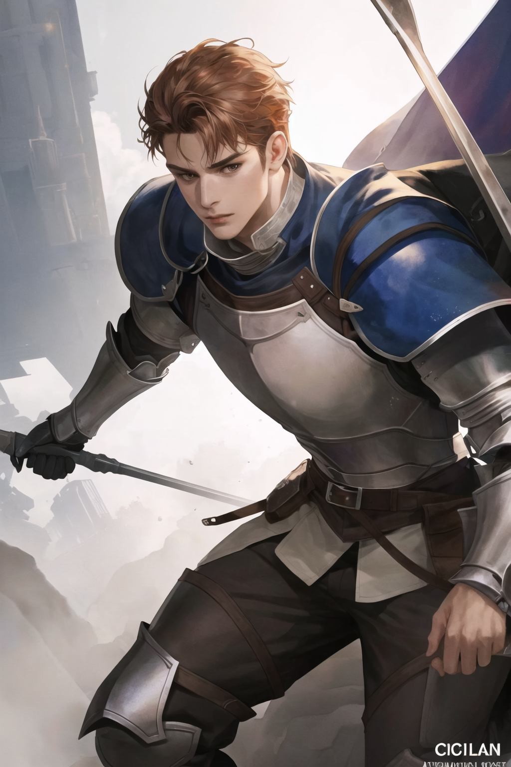 A Knight Tensorart