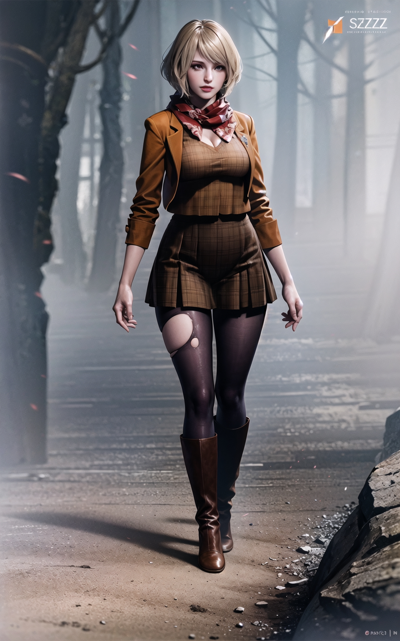 SXZ Ashley Graham - Ella Freya [ Resident Evil ] - sxz-ashley