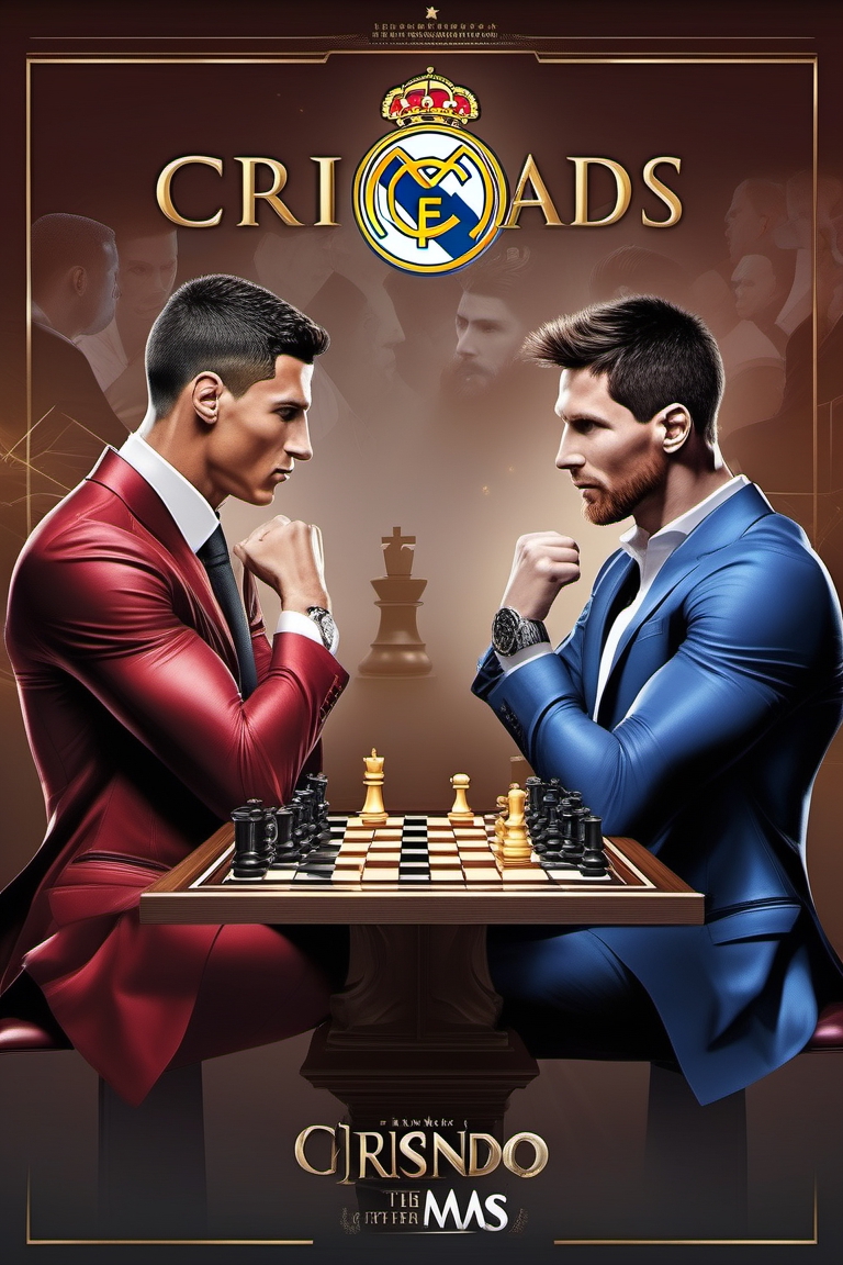 Cristiano Ronaldo vs Lionel Messi Chess Battle