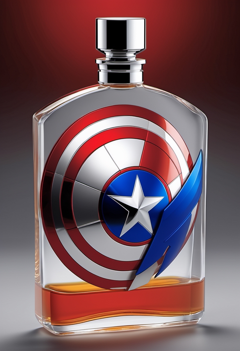 Captain America Marvel Chinese Tumblr Bottle