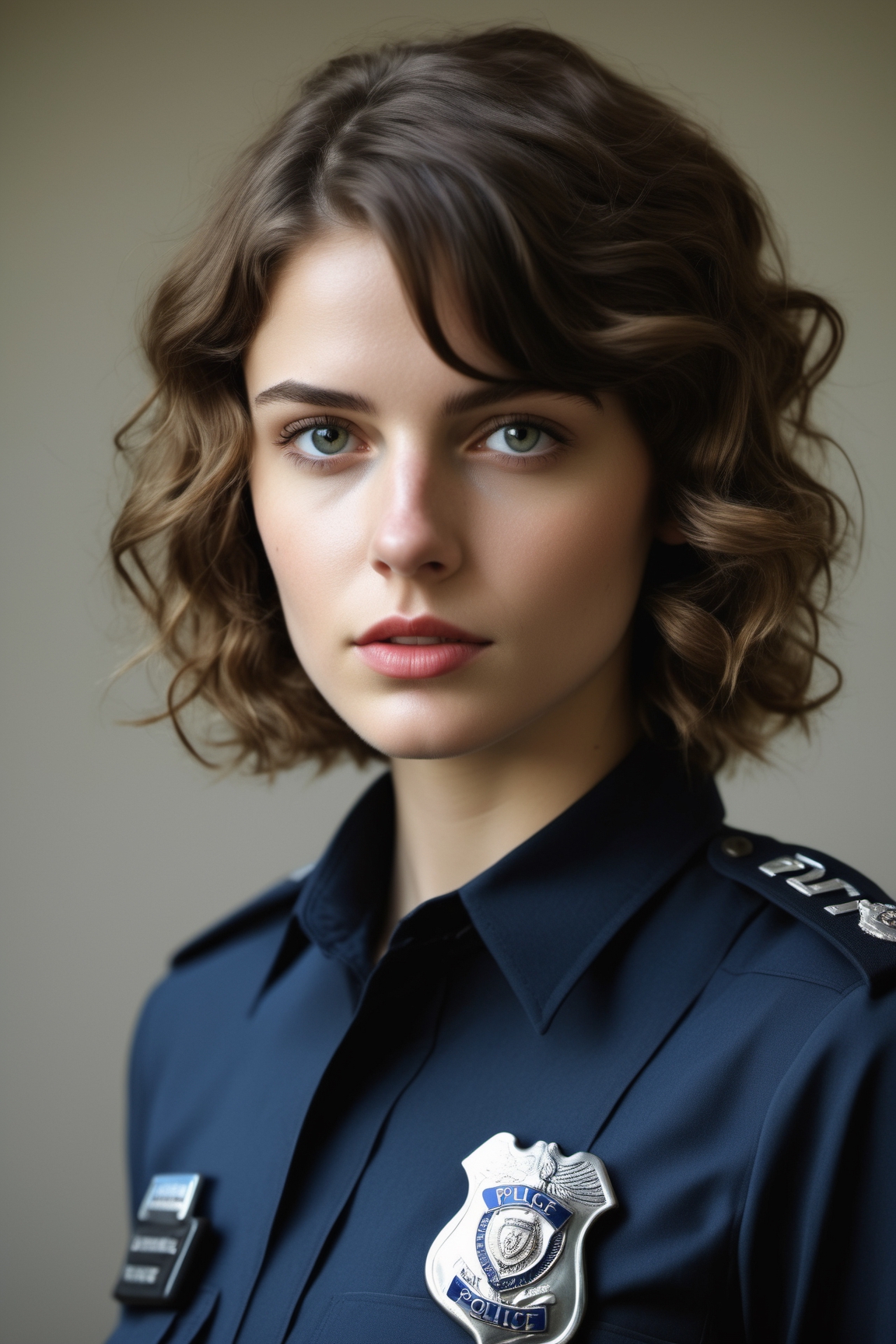 Beautiful Police Woman Tensorart 