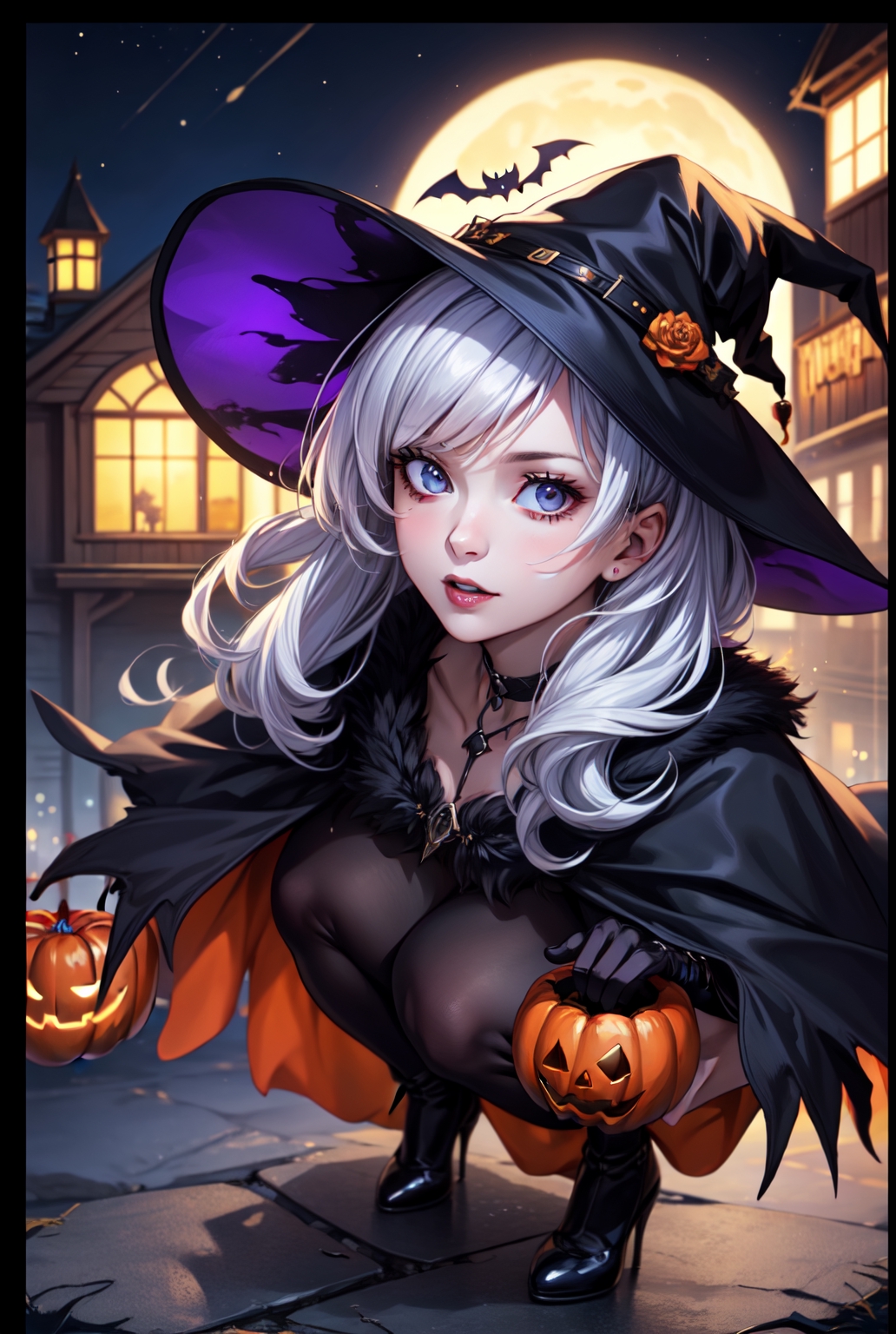 Cute Anime Witch  Anime halloween, Witch wallpaper, Anime witch