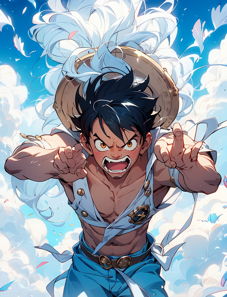 Monkey D. Luffy Gear Second Fan Art