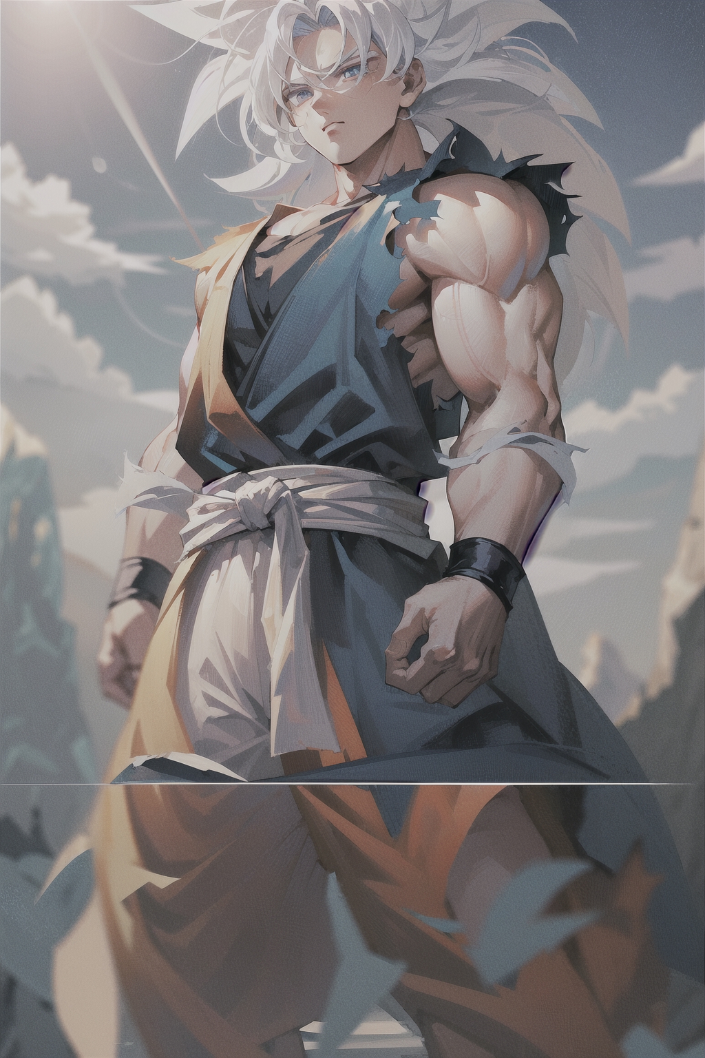 Son Goku - SSJ5 fanart