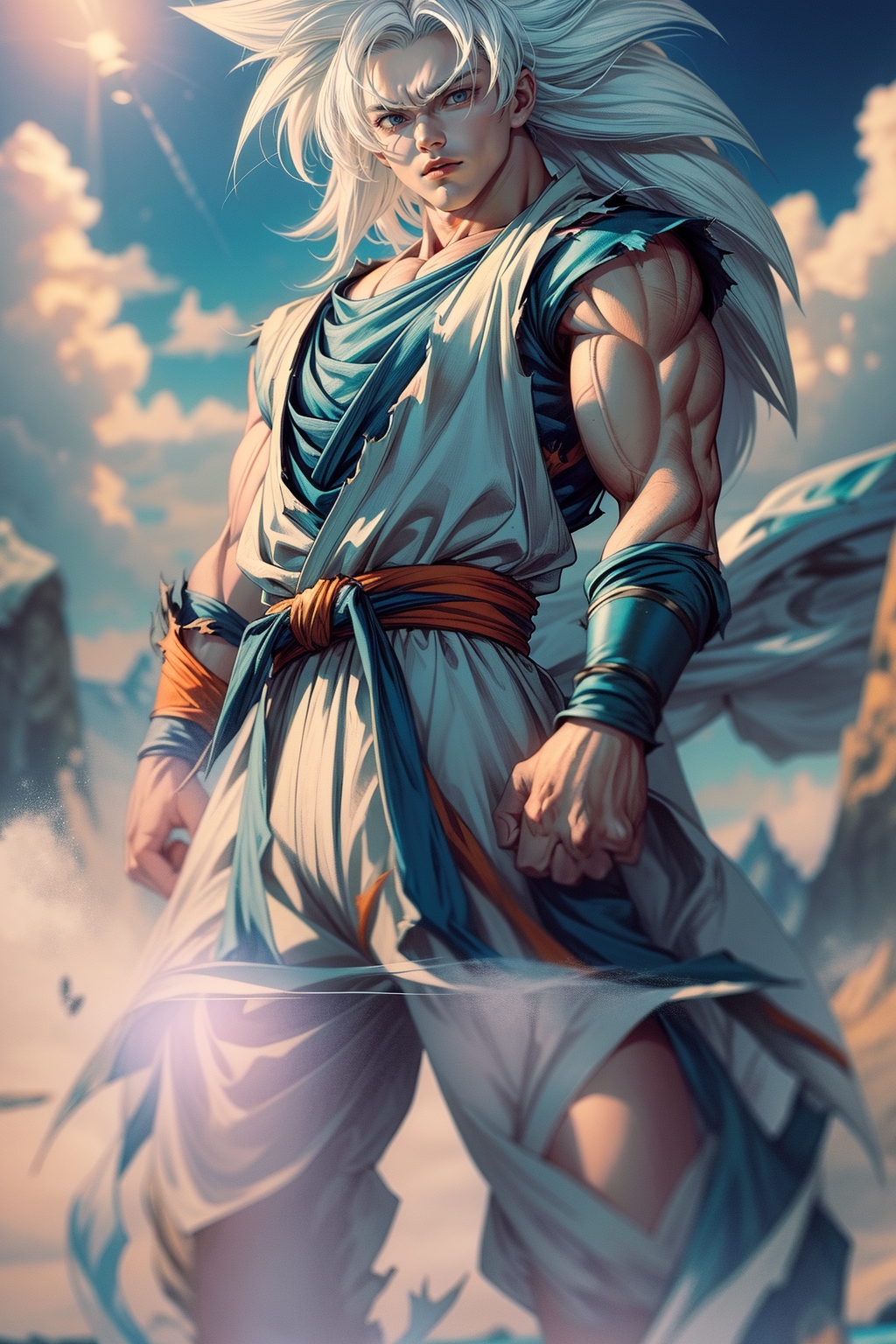 Son Goku - SSJ5 fanart