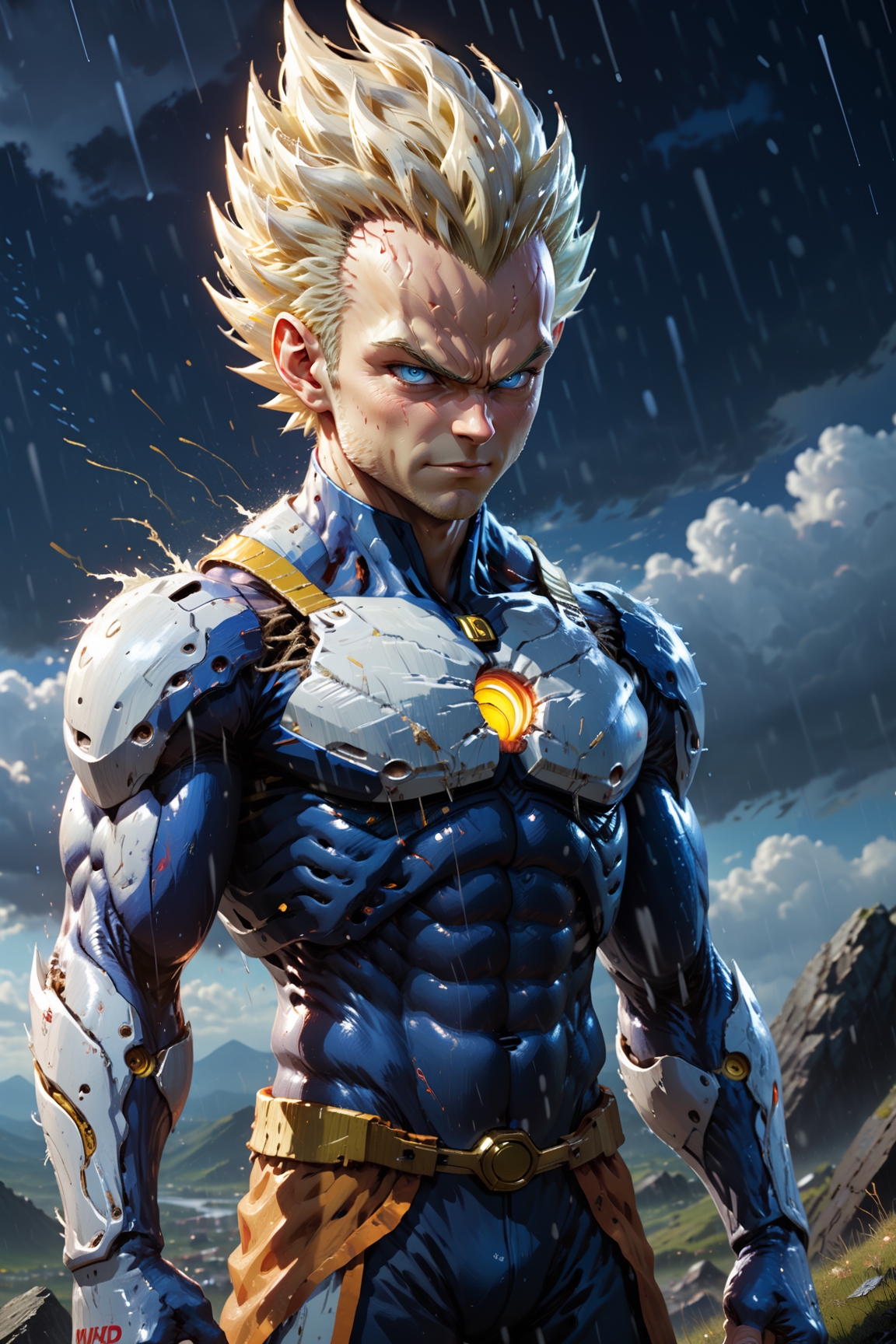Some awesome Vegeta renders! 