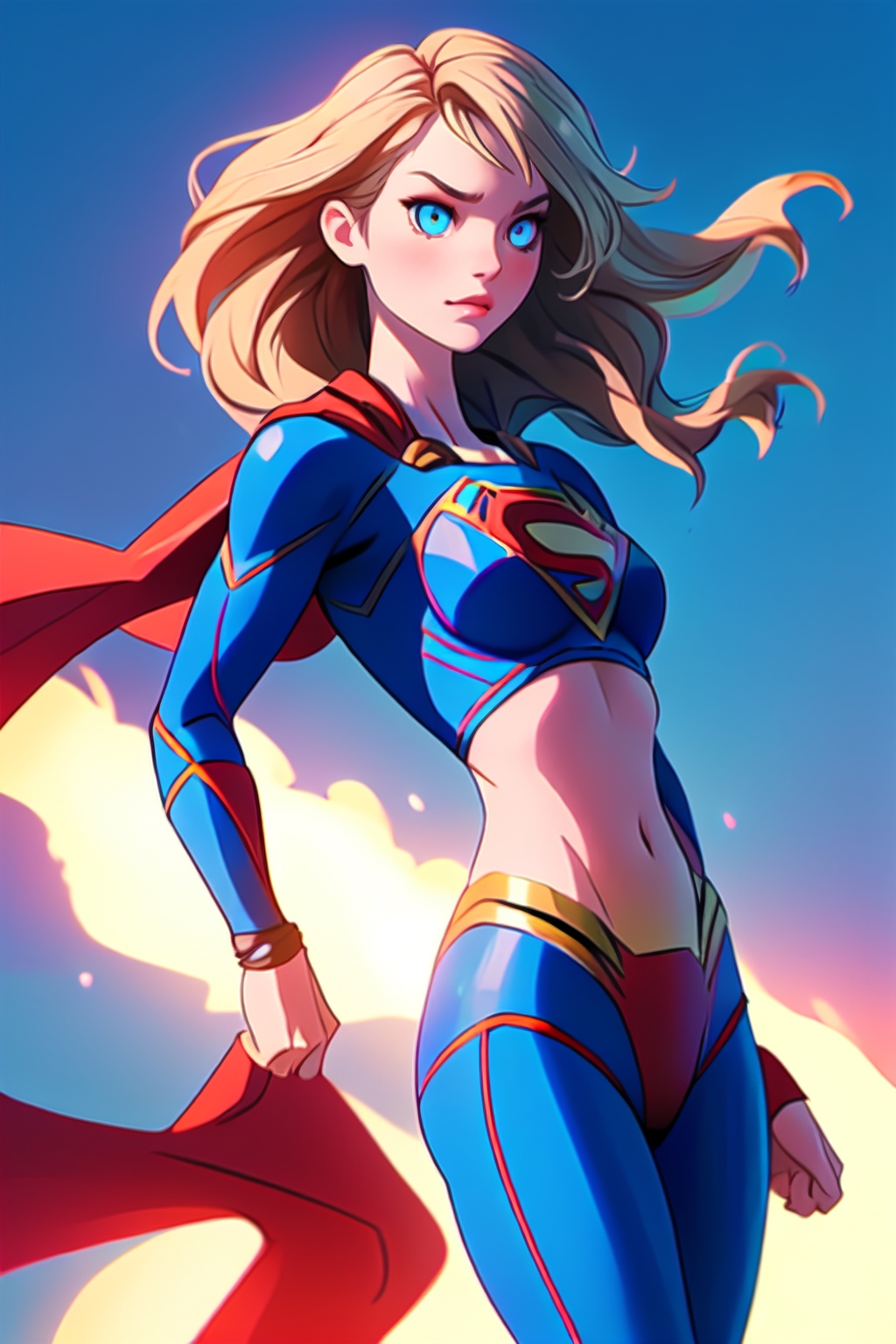 Anime Supergirl Jreg777 - Illustrations ART street