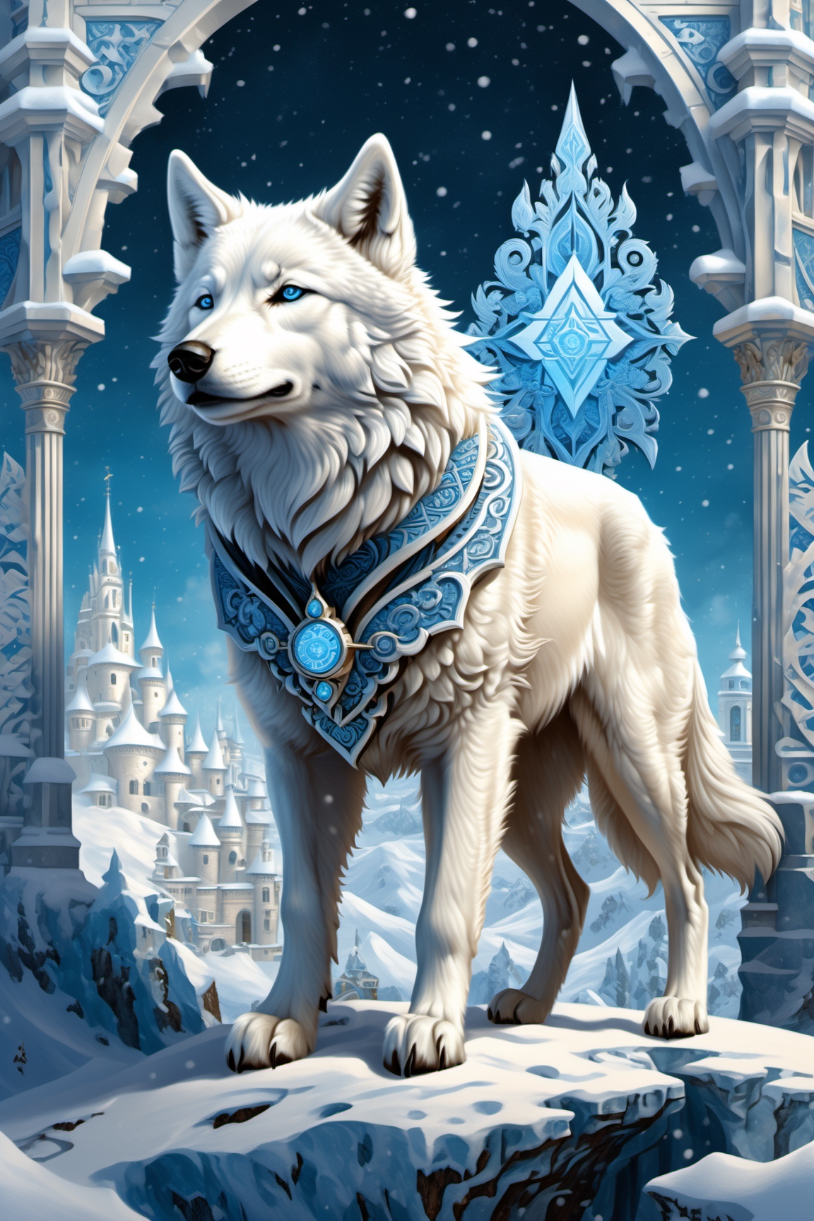 White Wolf by GothicSheWolf -- Fur Affinity [dot] net