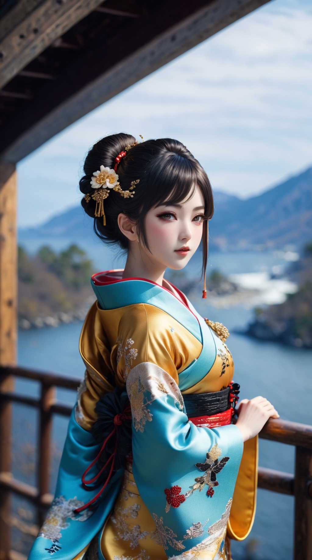 1.0] Golden Warrior Kimono