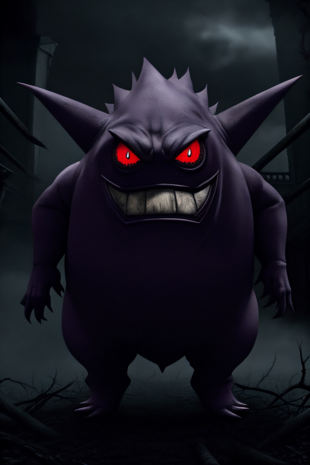 Gengar (Pokemon) (Pokedex #0094) - v2_Anime