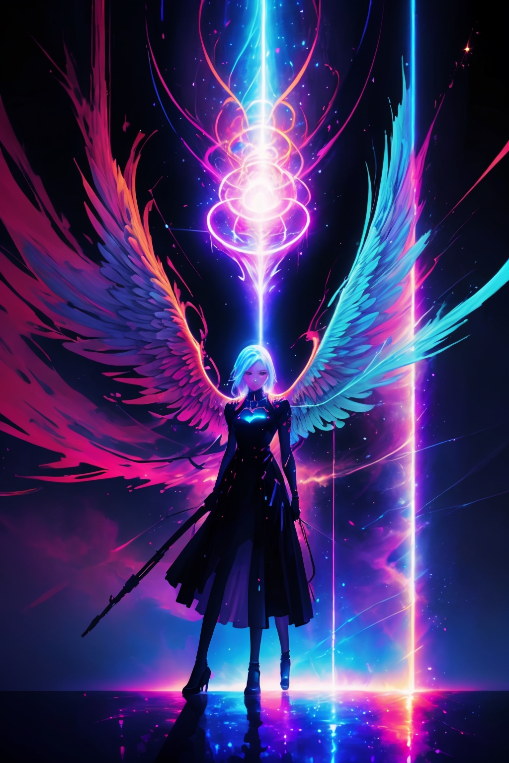 light and dark angel anime