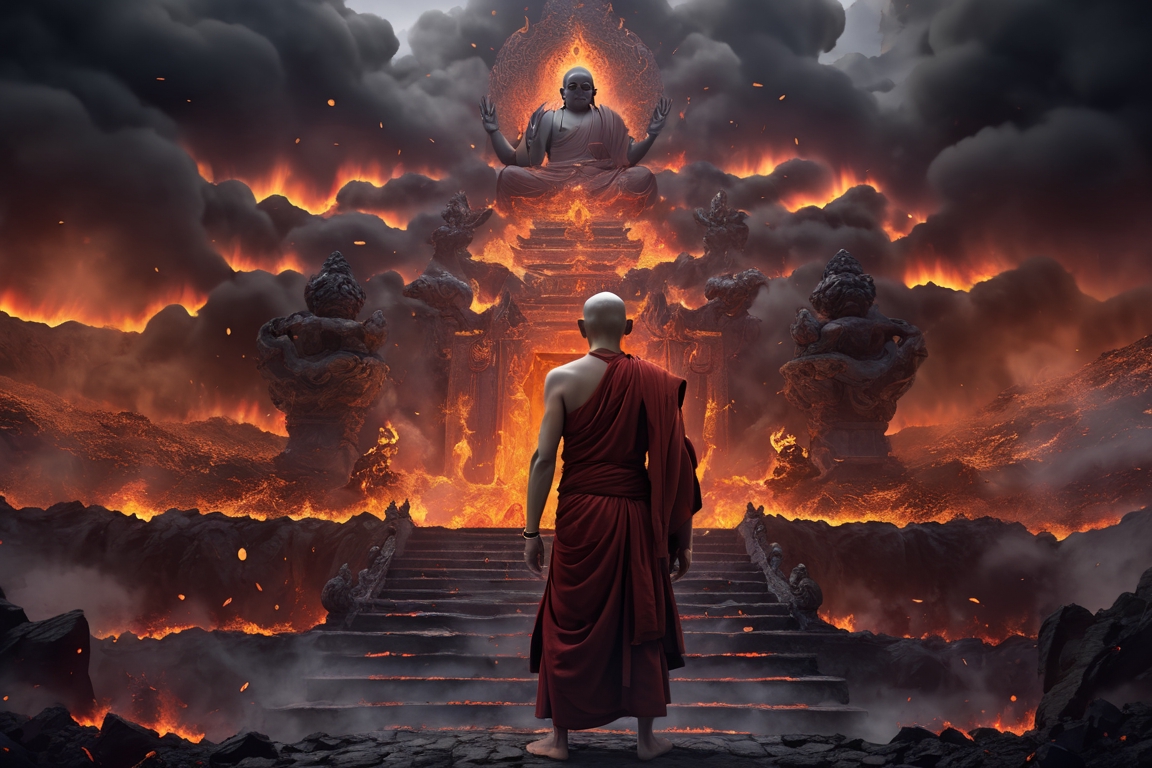 Religious Monk HD Wallpaper