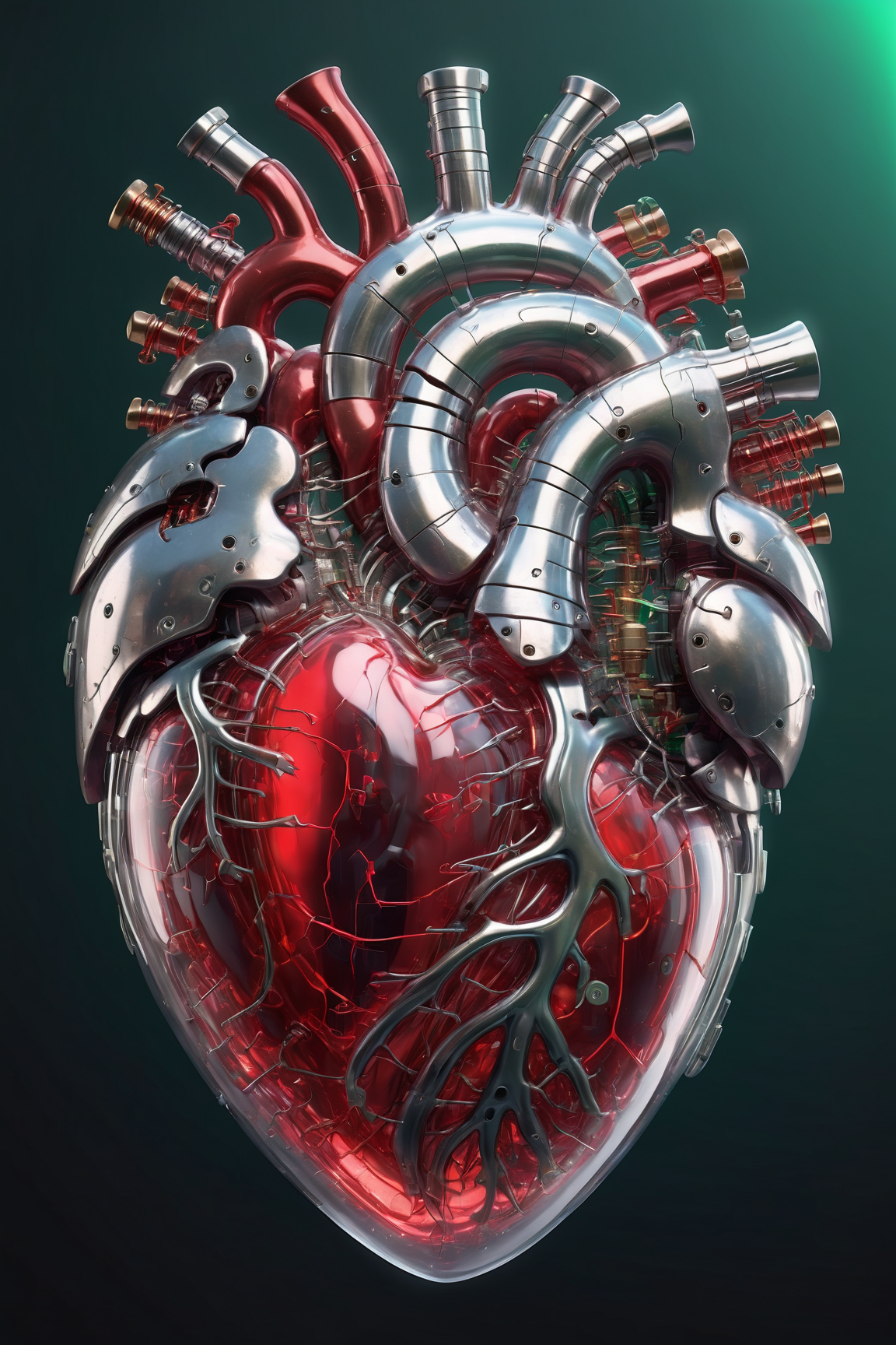 AI Art: Heart-to-Heart by @Zer0Fleet