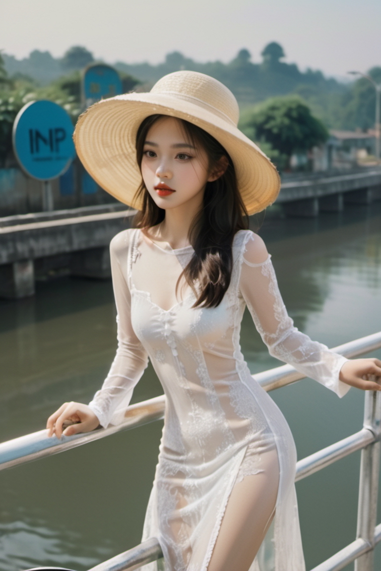 Vietnamese girls in ao dai , s | Tensor.Art