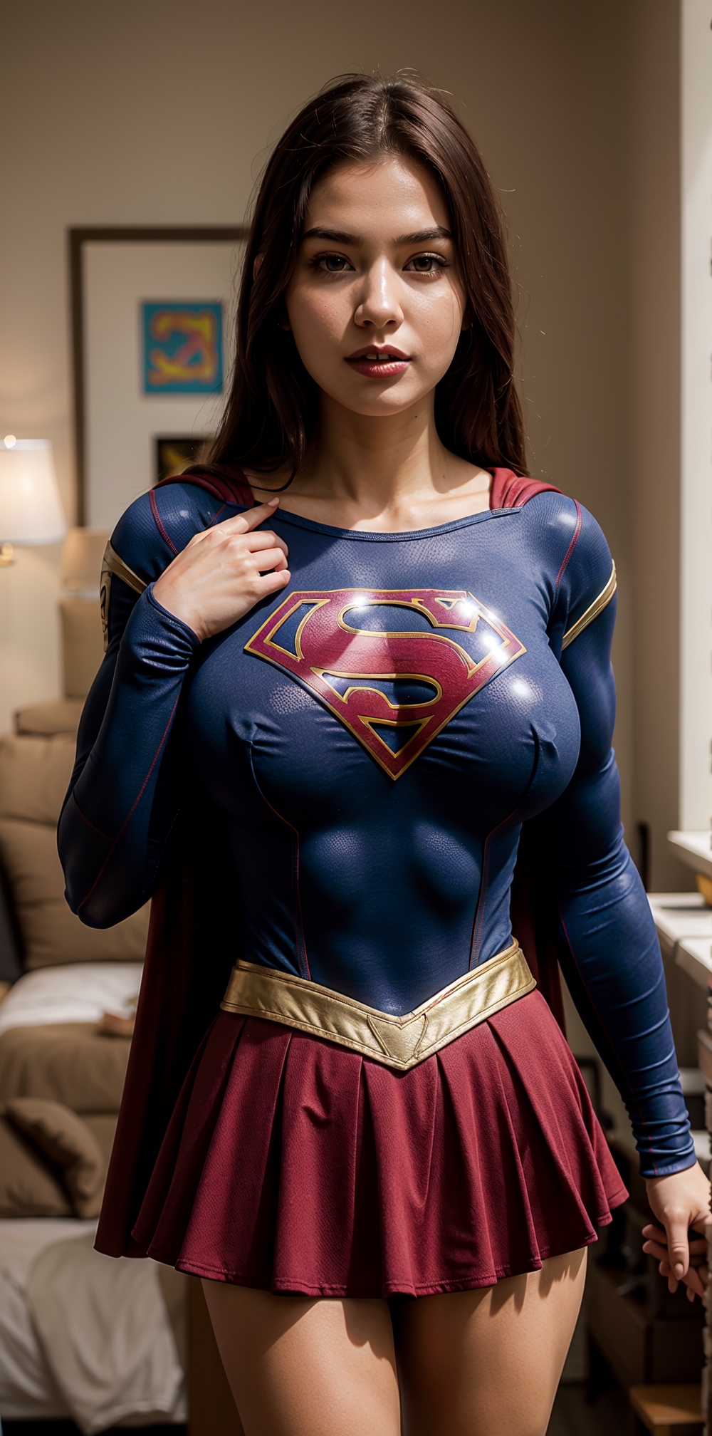 Supergirl big tits