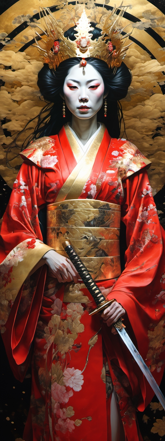 1.0] Golden Warrior Kimono