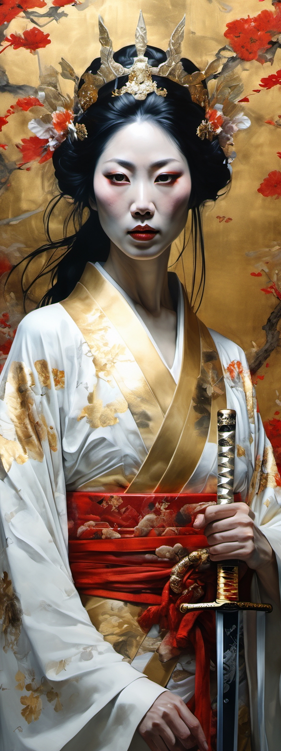 1.0] Golden Warrior Kimono