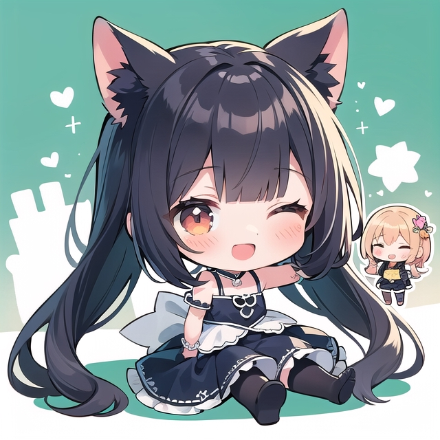 Cute pose  Anime neko, Kawaii anime, Kawaii anime girl