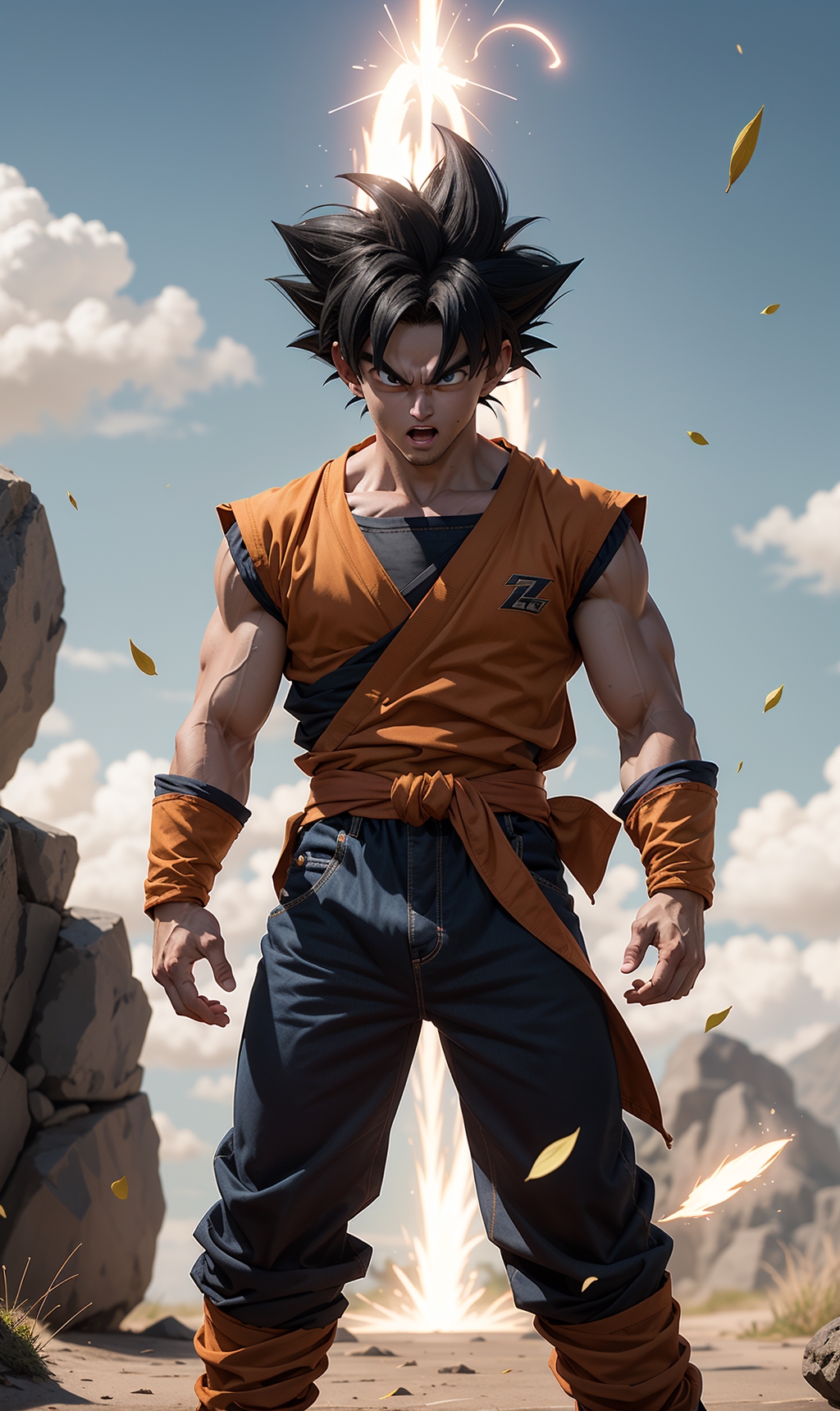 ArtStation - Goku SSJ Blue 2